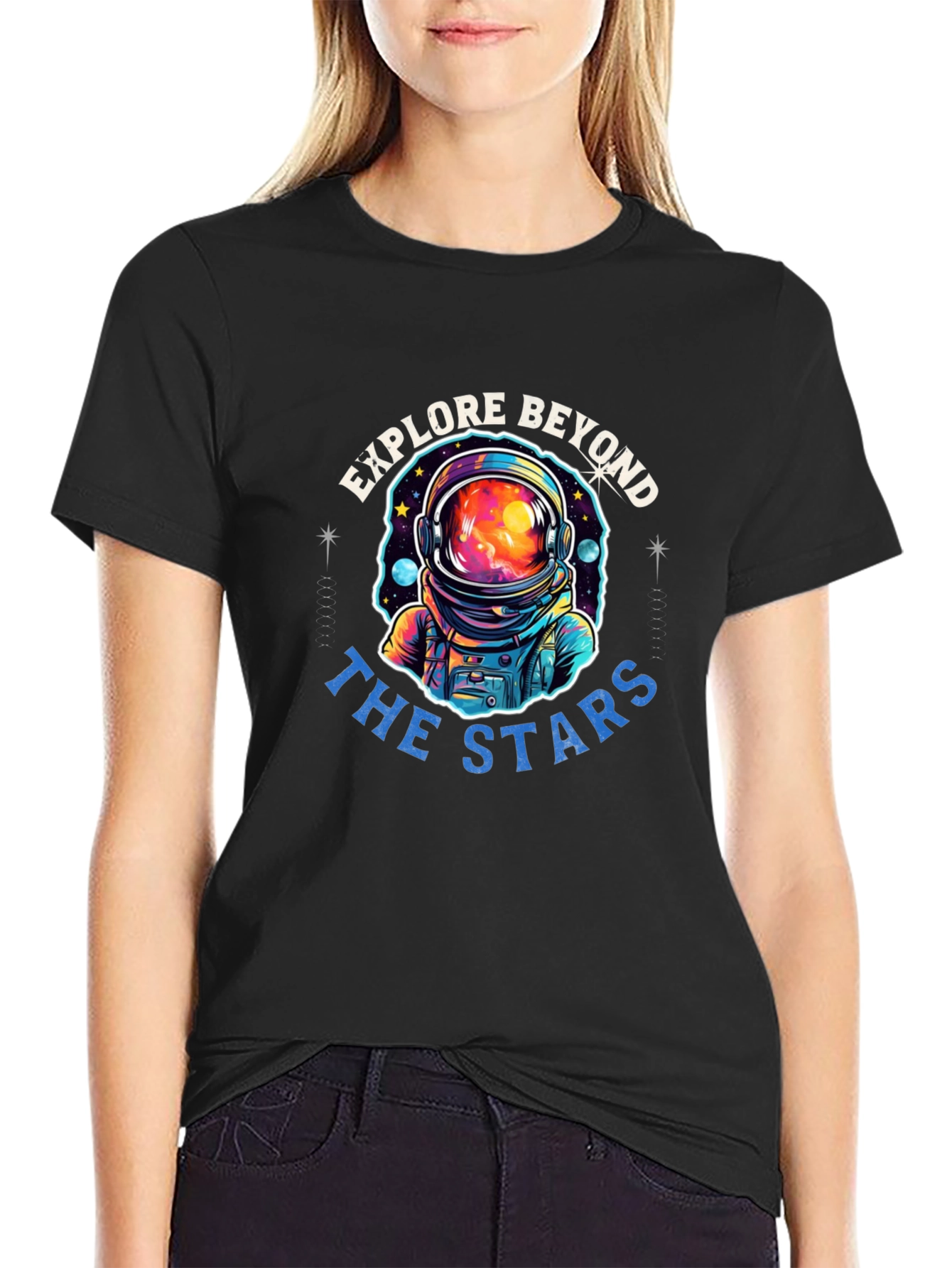 Explore Beyond the Stars Graphic T-Shirt