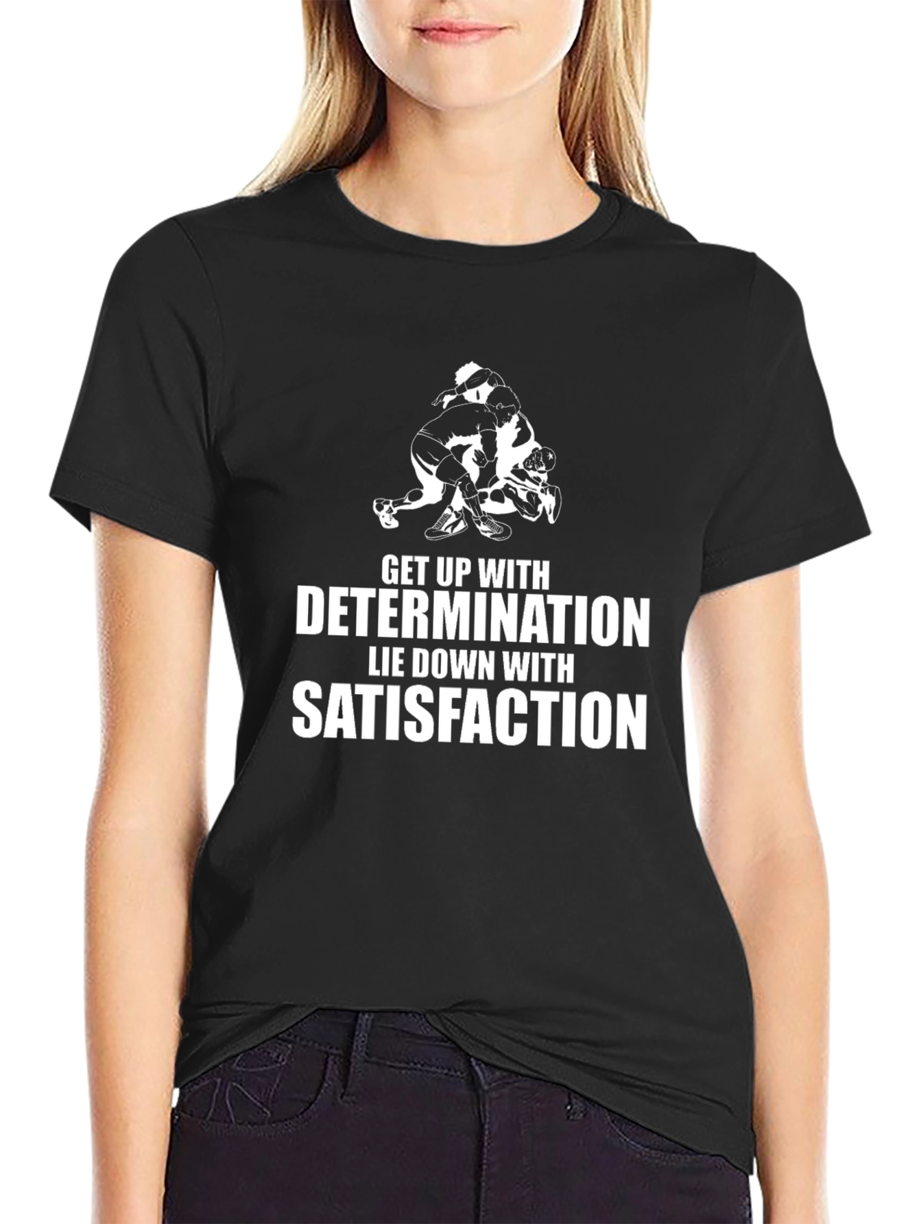 Determination Wrestling Graphic Tee