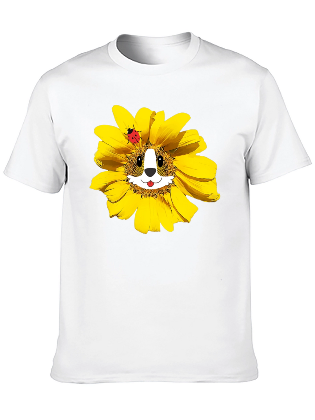 Sunflower Corgi T-Shirt