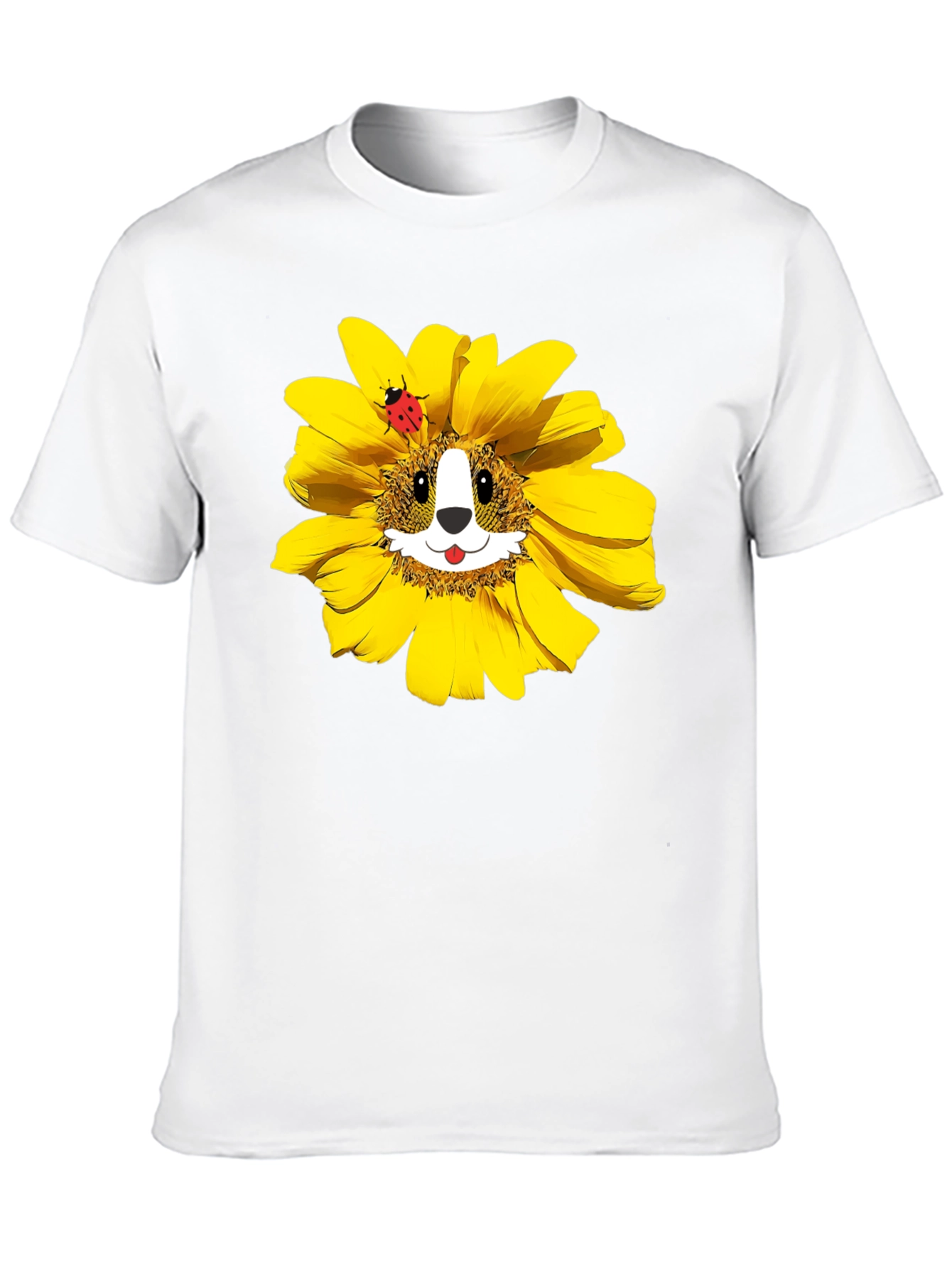 Sunflower Corgi T-Shirt