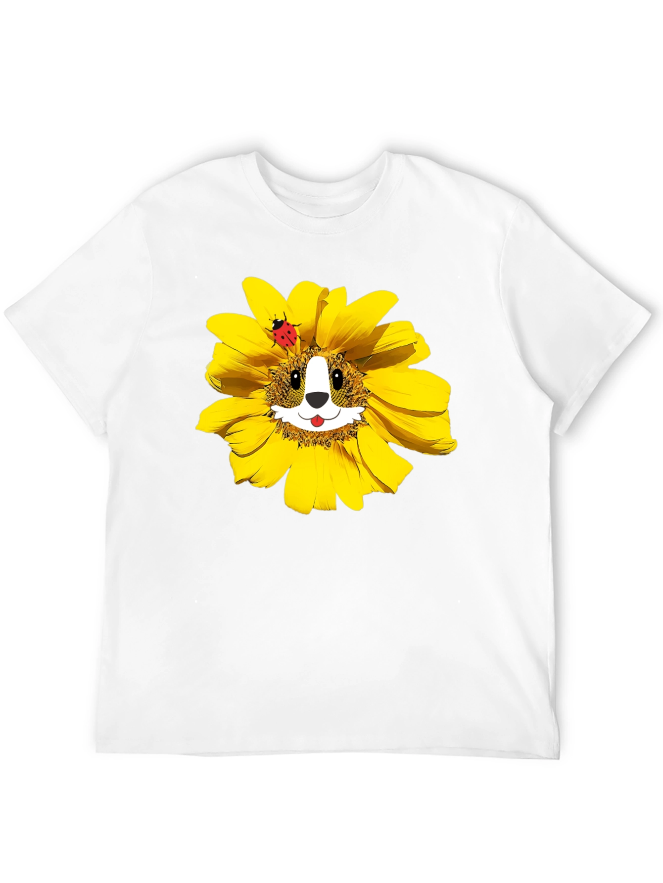 Sunflower Corgi T-Shirt