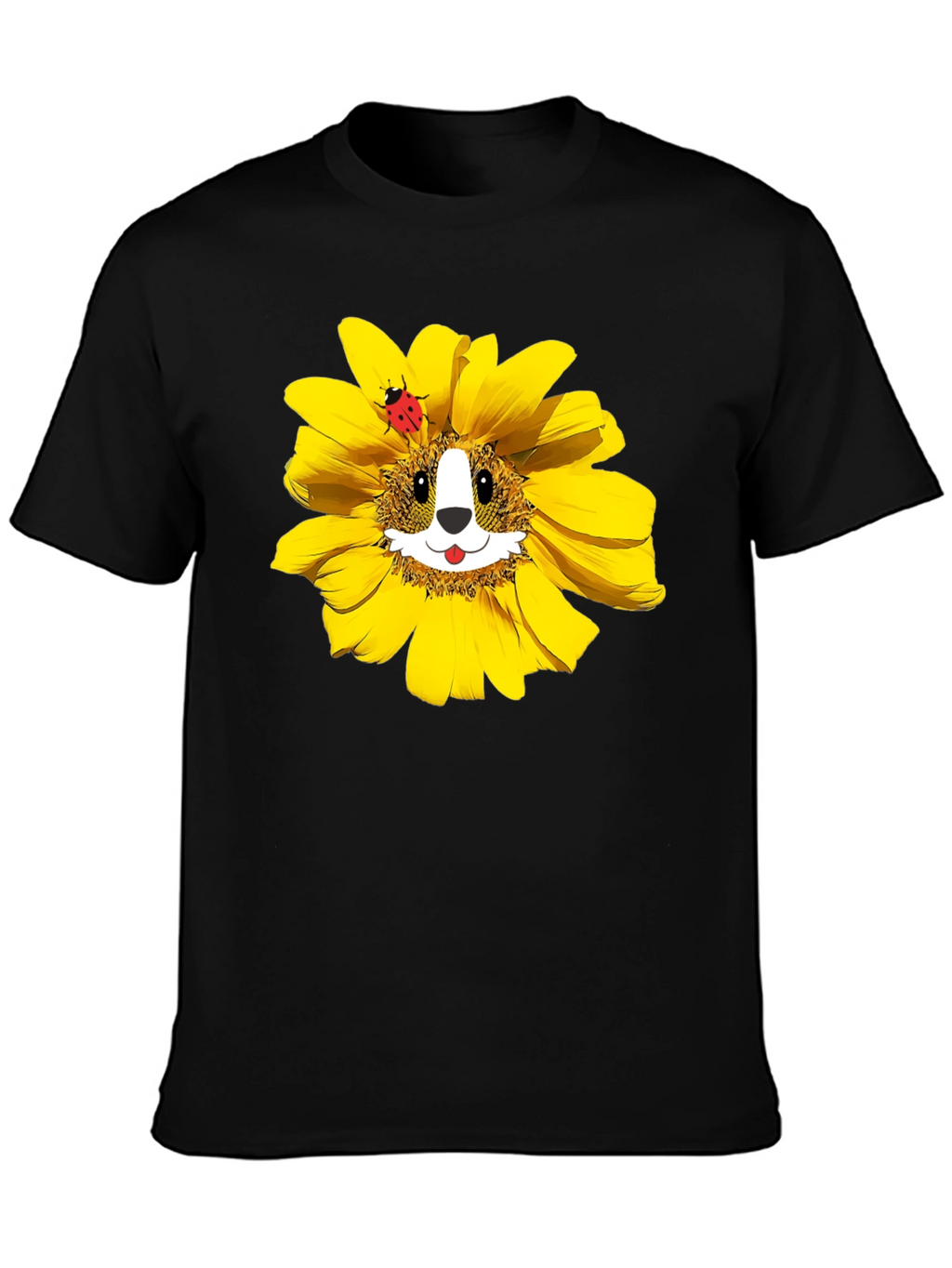 Sunflower Corgi T-Shirt