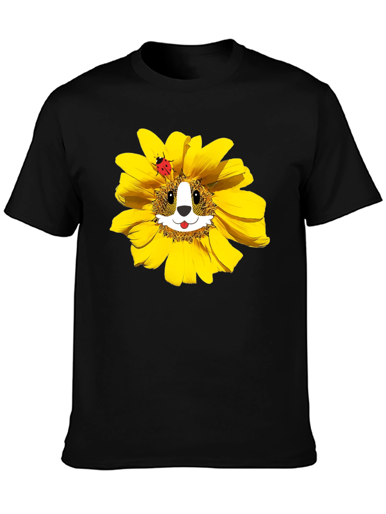 Sunflower Corgi T-Shirt