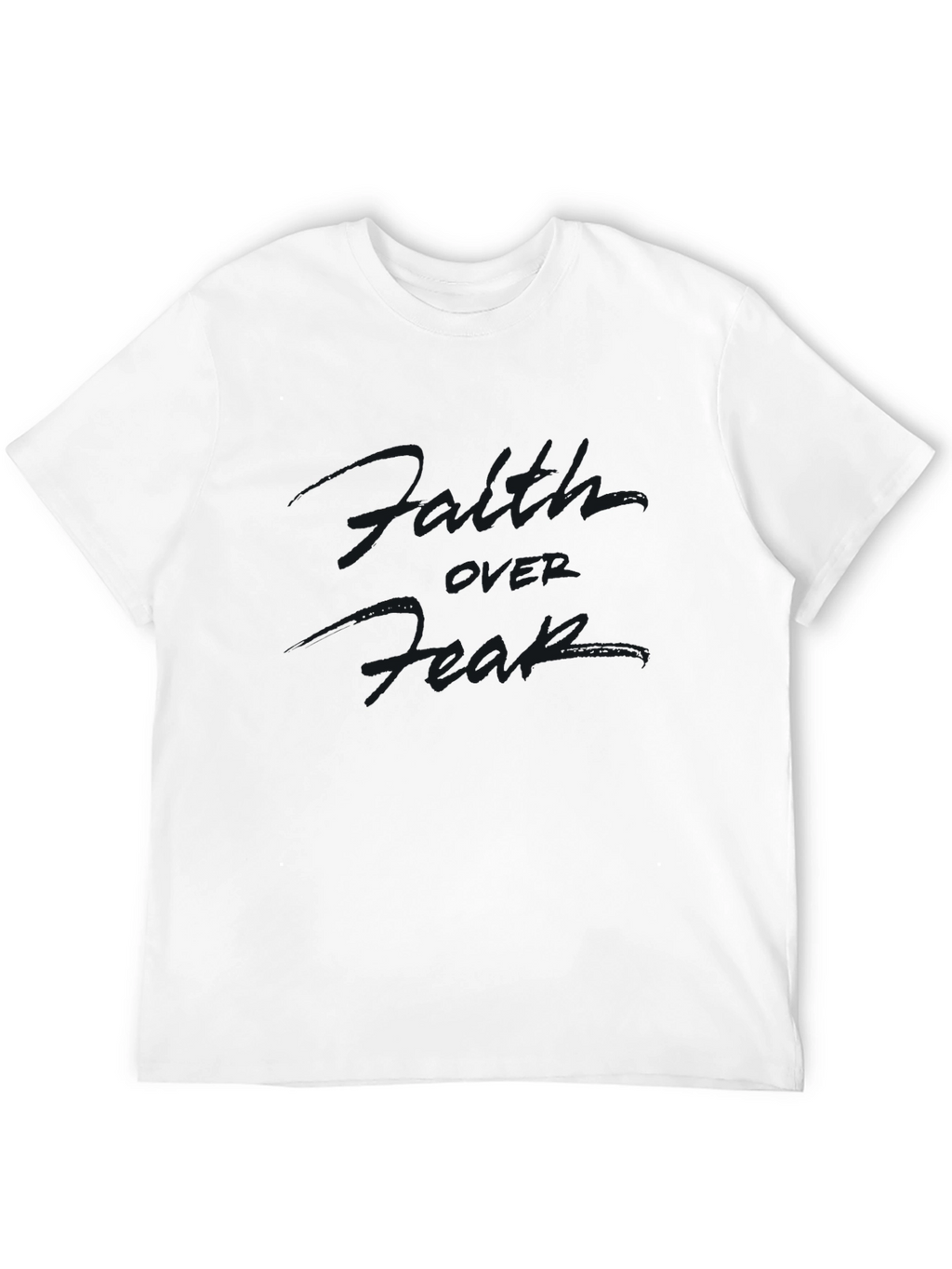 Mens Casual Black Graphic T-Shirt