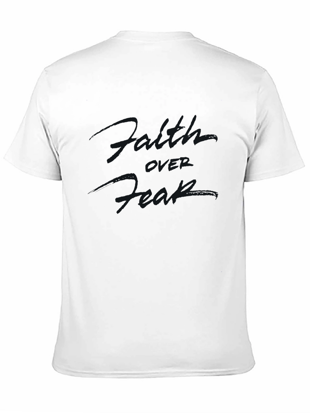 Mens Casual Black Graphic T-Shirt