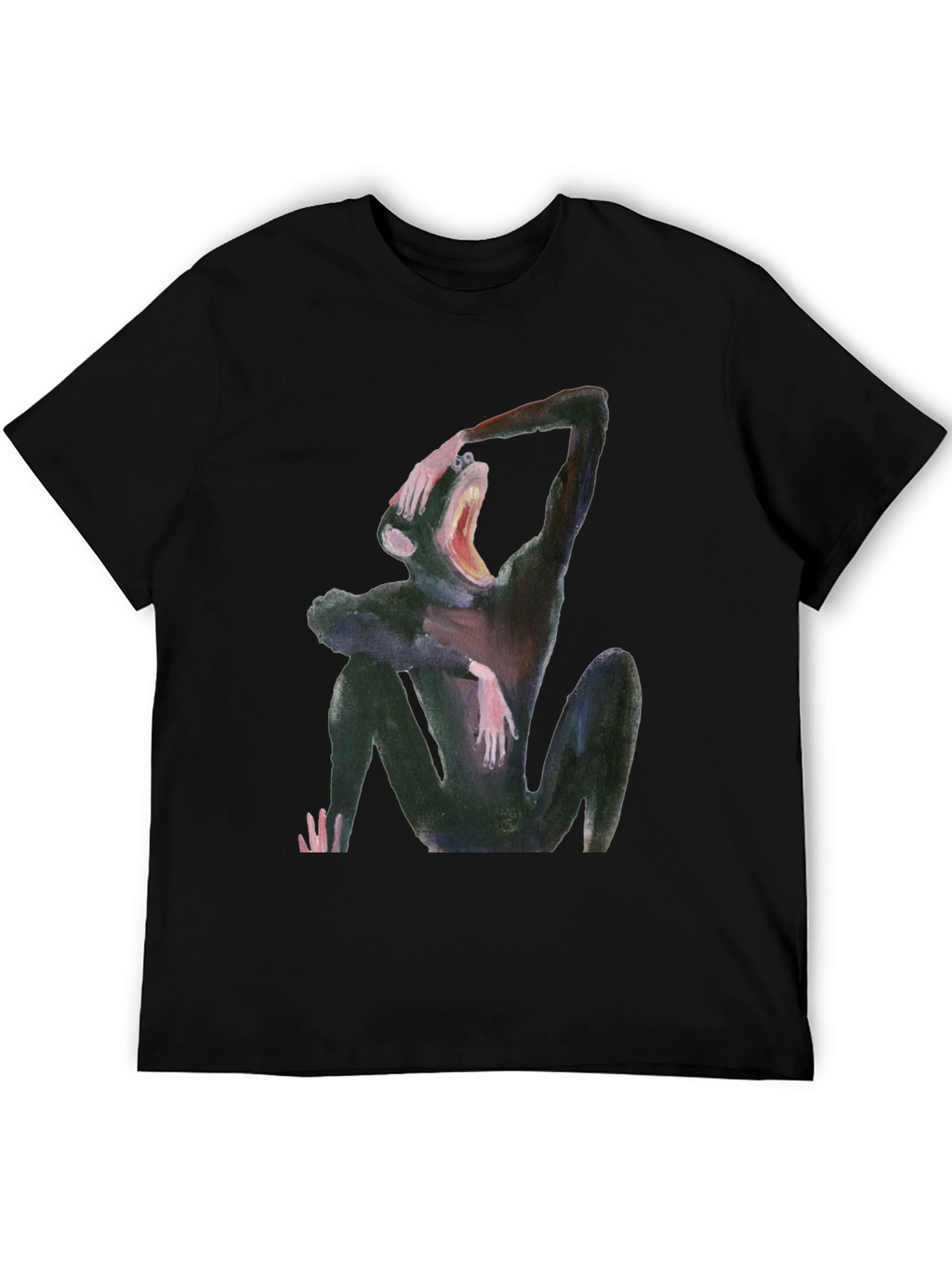 Monkey Graphic T-Shirt - Unique Artistic Design