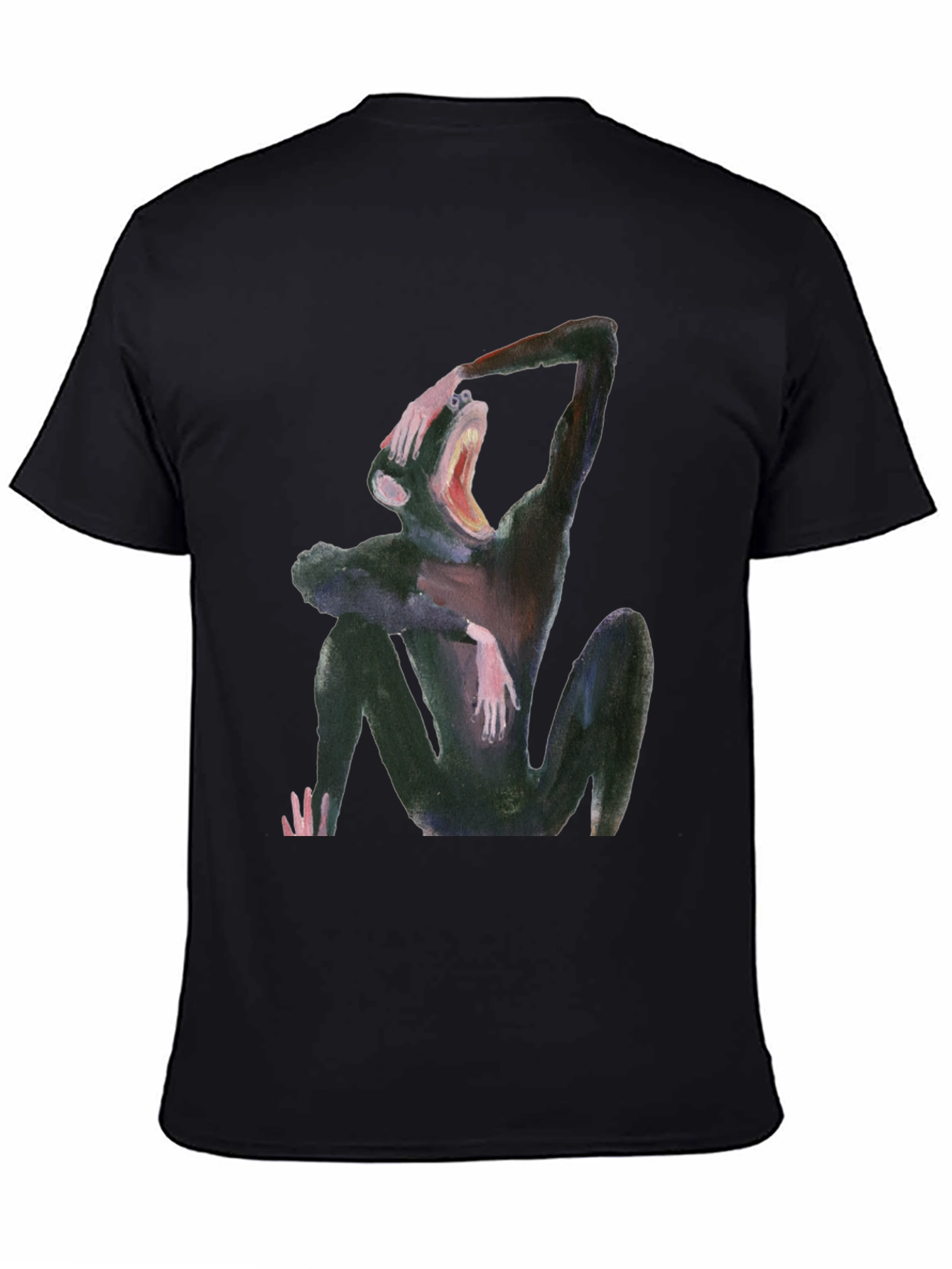 Monkey Graphic T-Shirt - Unique Artistic Design
