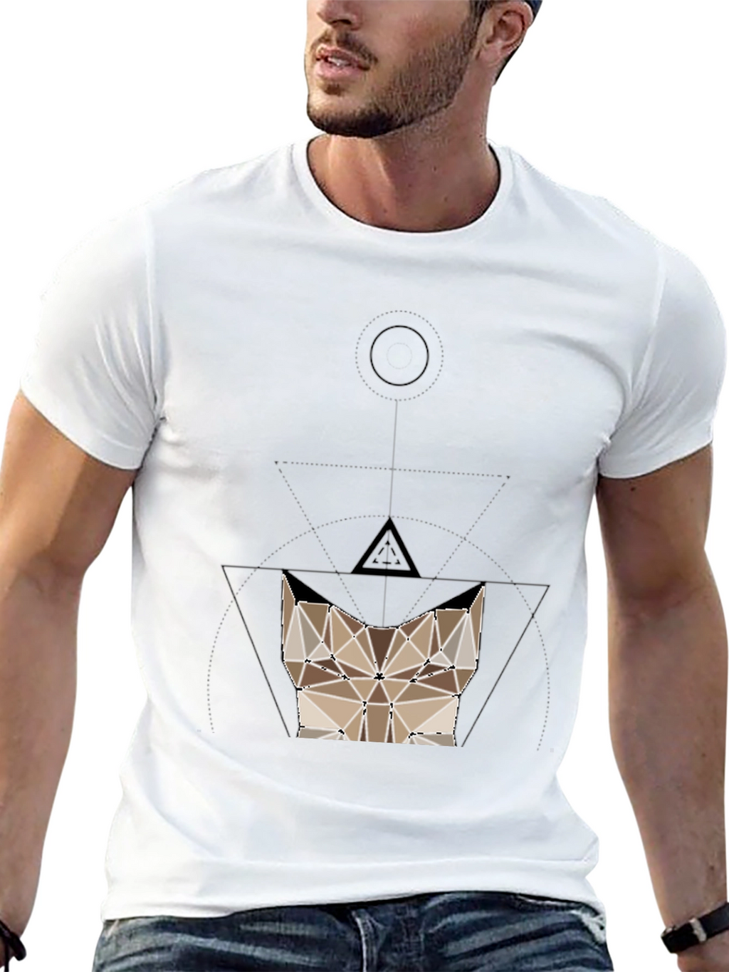 Geometric Animal T-Shirt