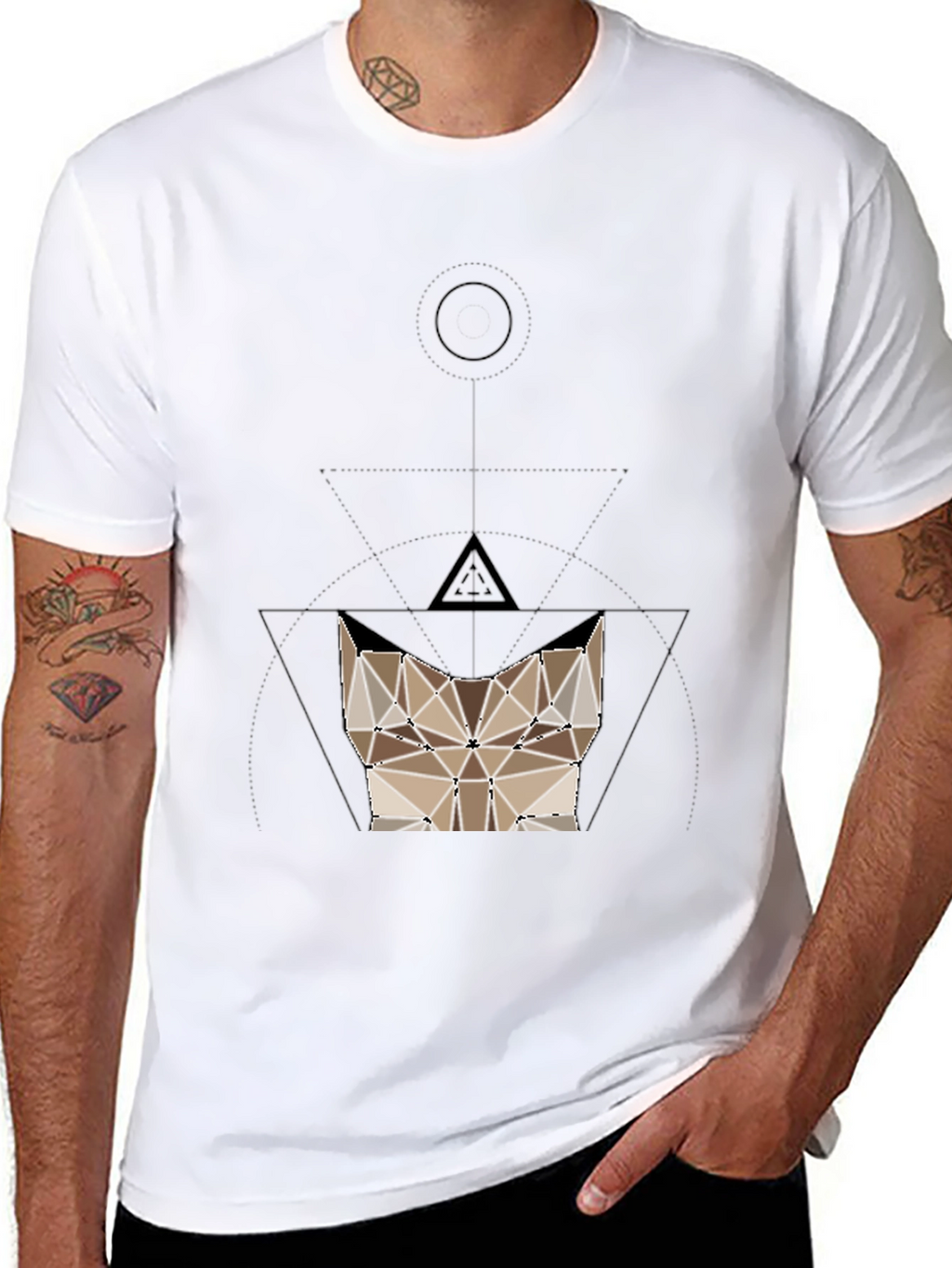 Geometric Animal T-Shirt