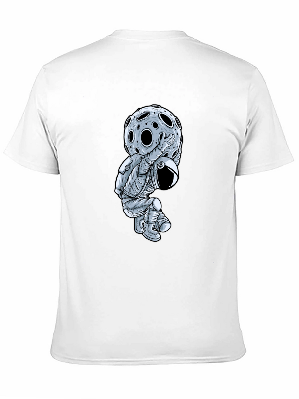 Astronaut Moon Lift Graphic T-Shirt