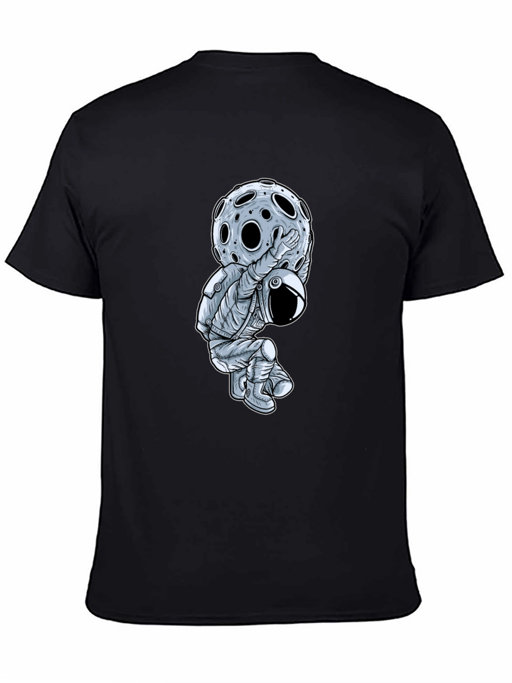 Astronaut Moon Lift Graphic T-Shirt