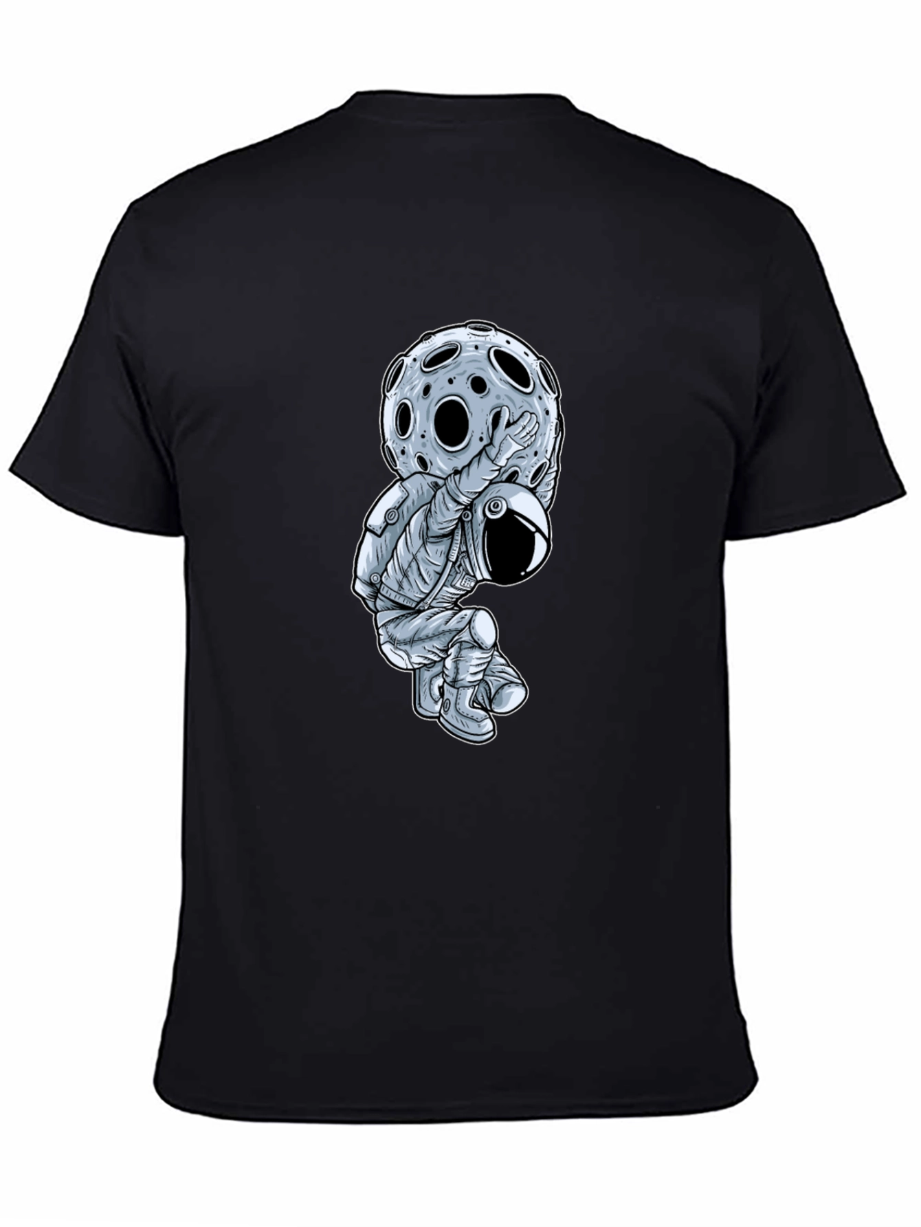 Astronaut Moon Lift Graphic T-Shirt