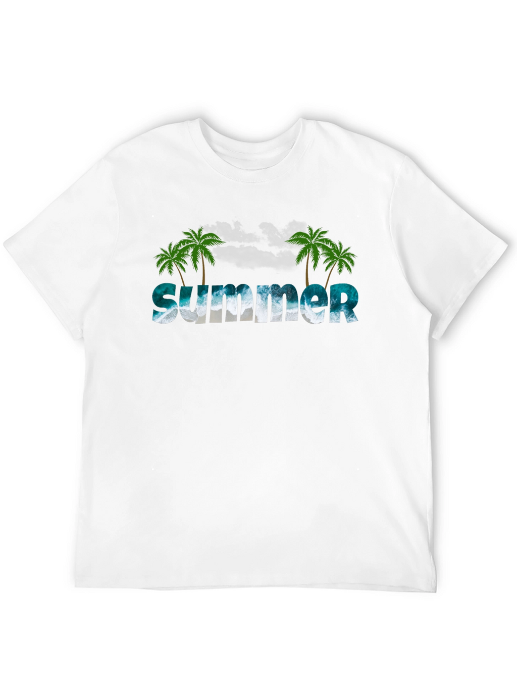 Summer Beach Palm Tree T-Shirt