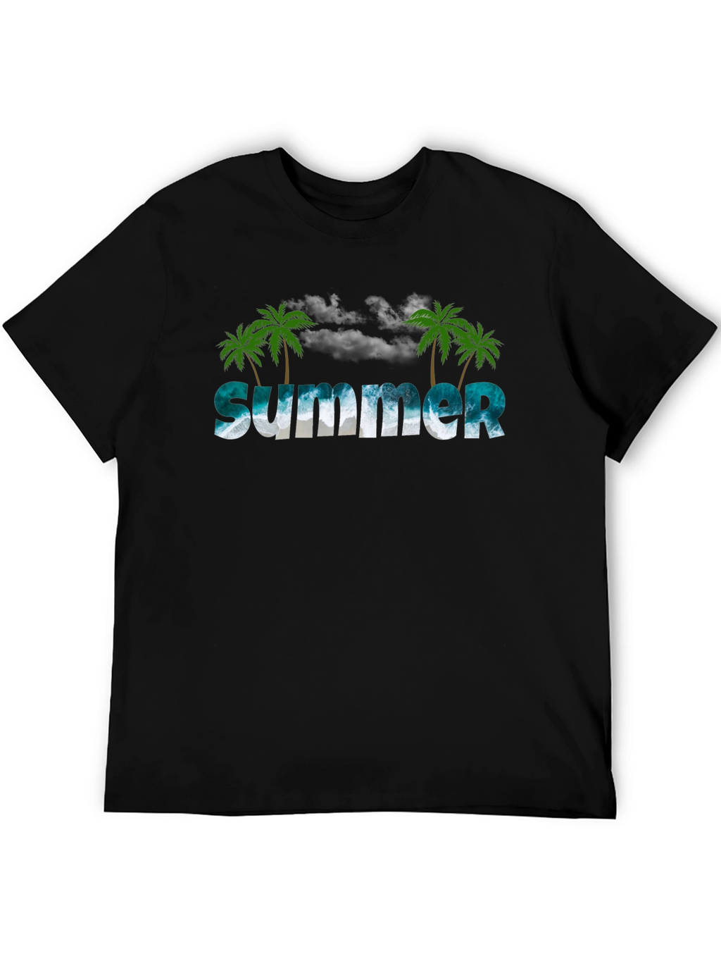 Summer Beach Palm Tree T-Shirt