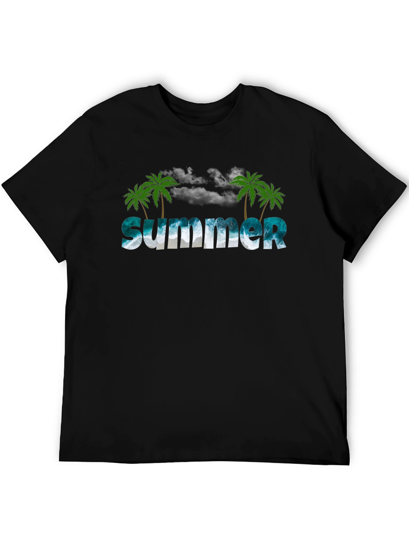 Summer Beach Palm Tree T-Shirt