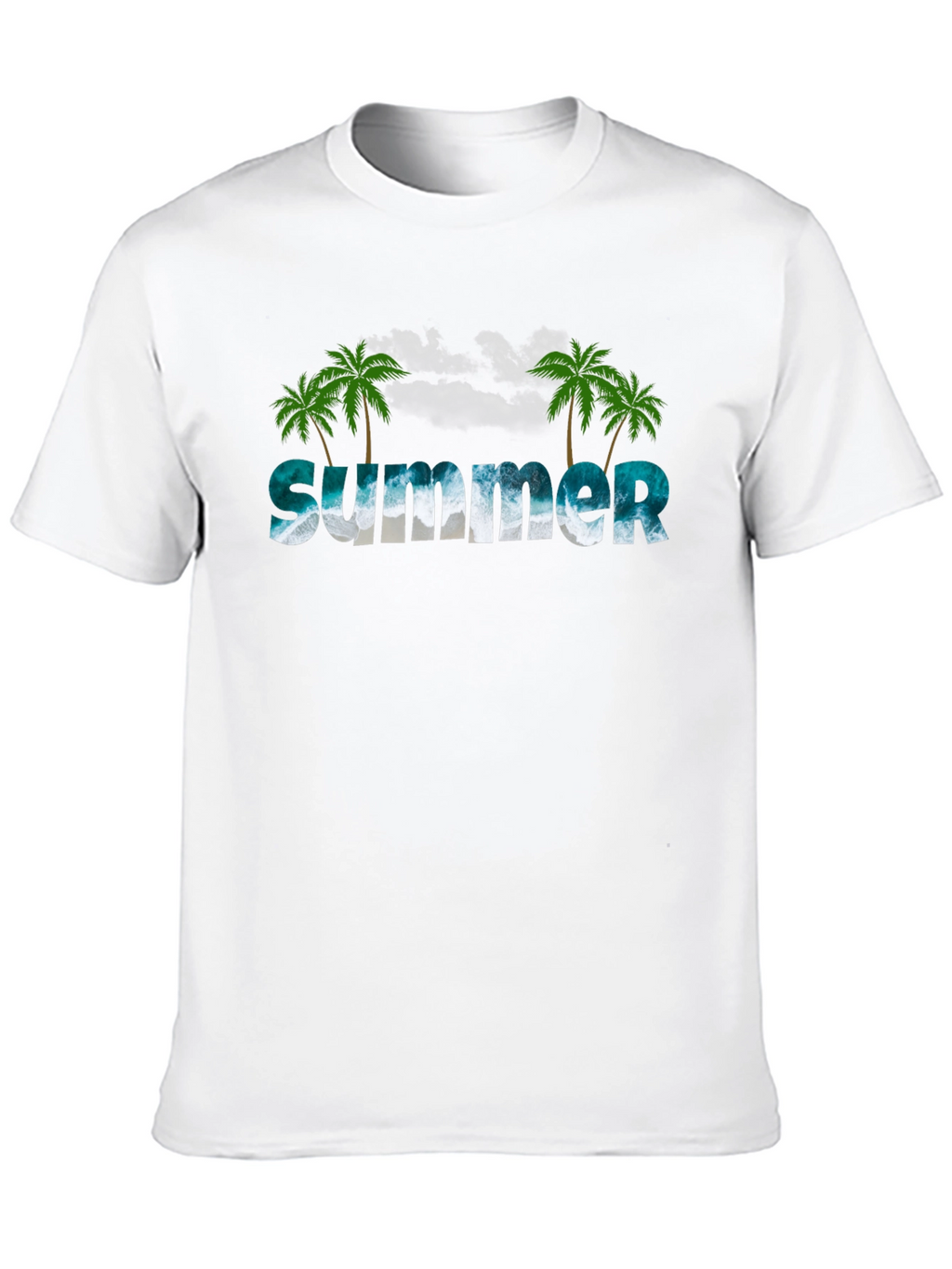 Summer Beach Palm Tree T-Shirt