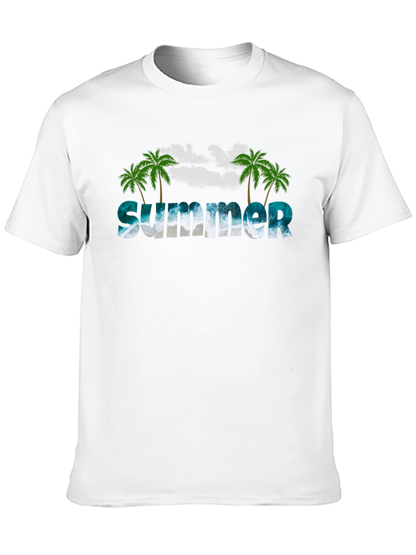 Summer Beach Palm Tree T-Shirt