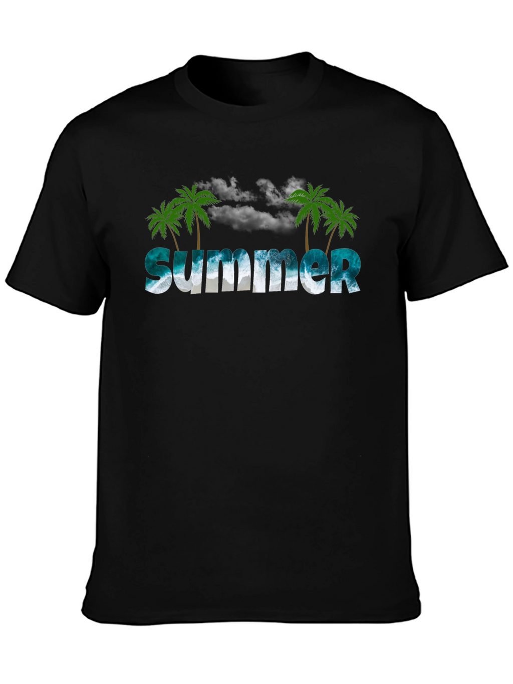 Summer Beach Palm Tree T-Shirt