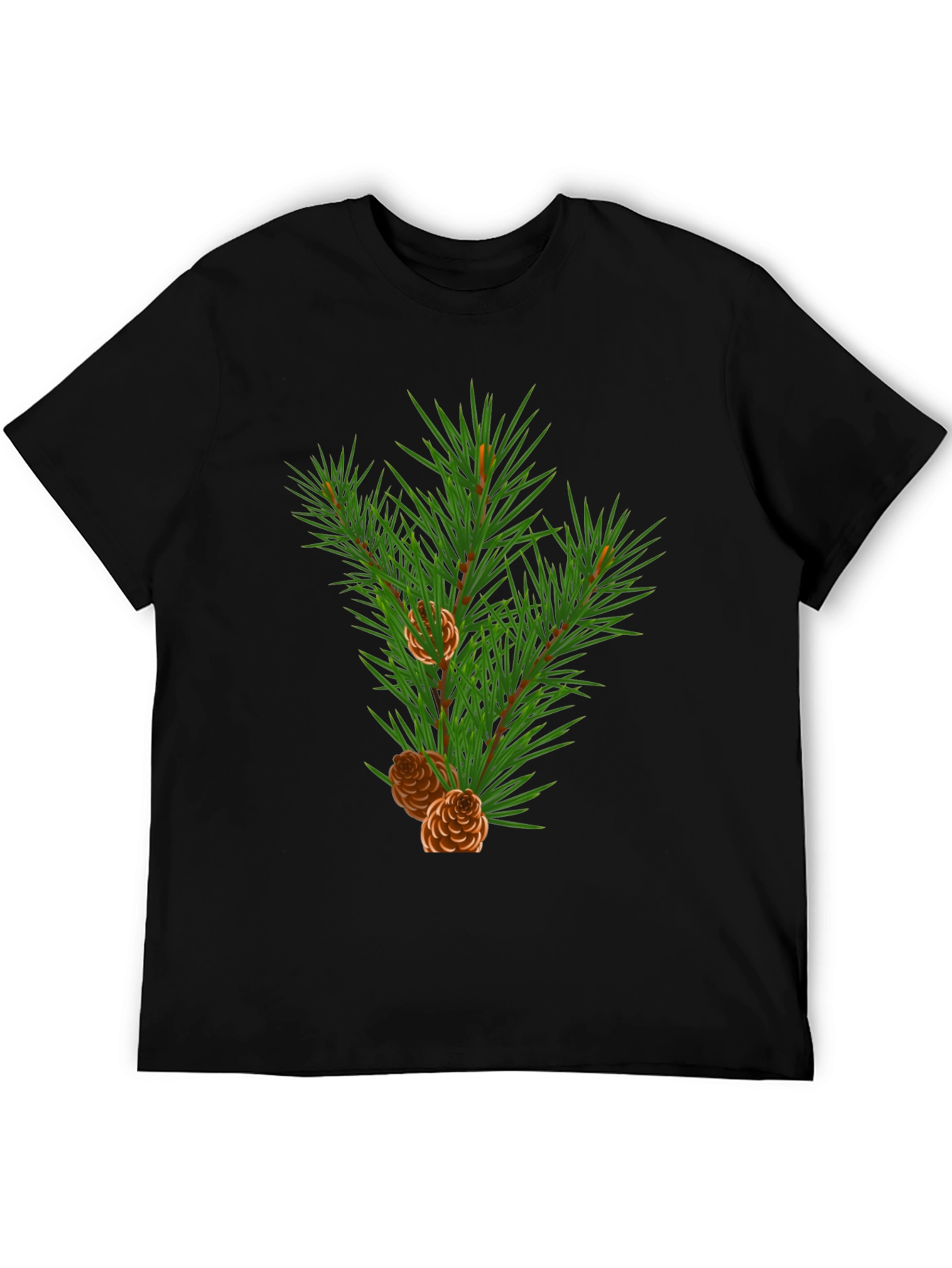 Evergreen Branch Graphic Tee - Holiday Edition