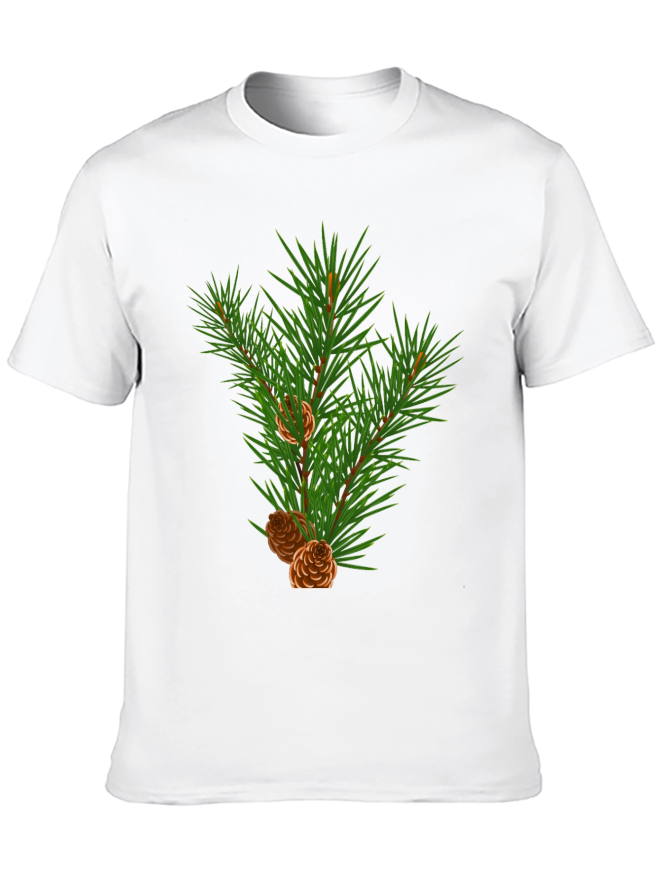 Evergreen Branch Graphic Tee - Holiday Edition