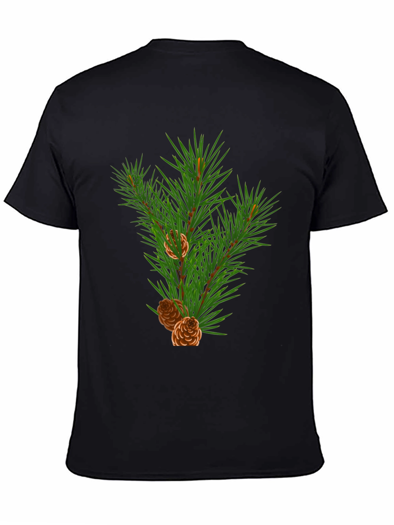 Evergreen Branch Graphic Tee - Holiday Edition
