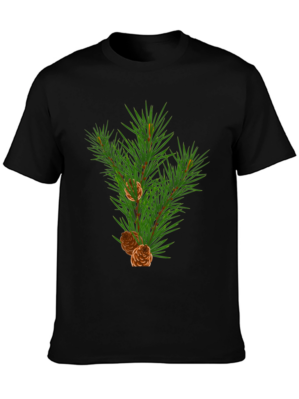Evergreen Branch Graphic Tee - Holiday Edition