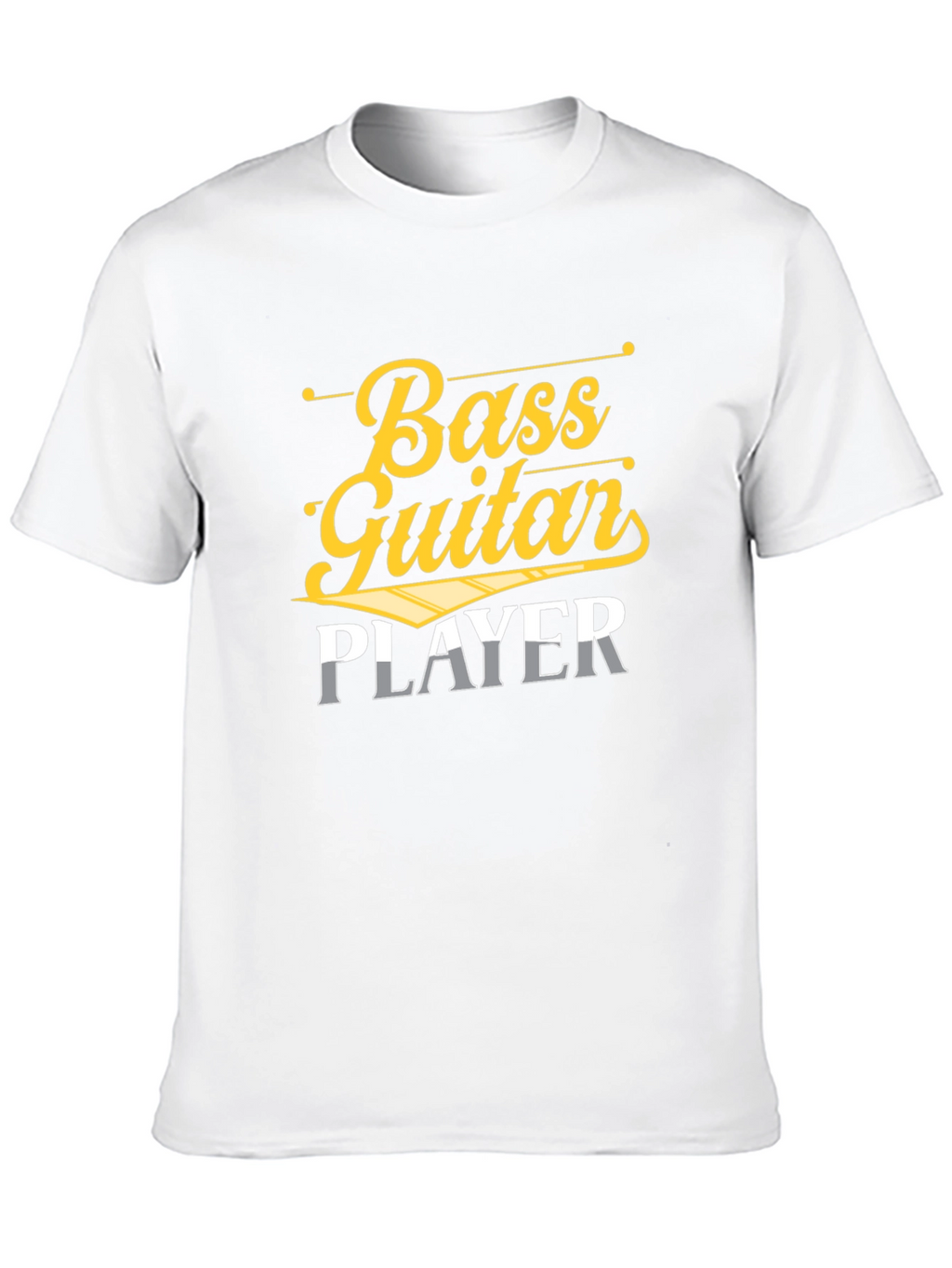 Bass Guitar Player Graphic T-Shirt - Music Lover Tee