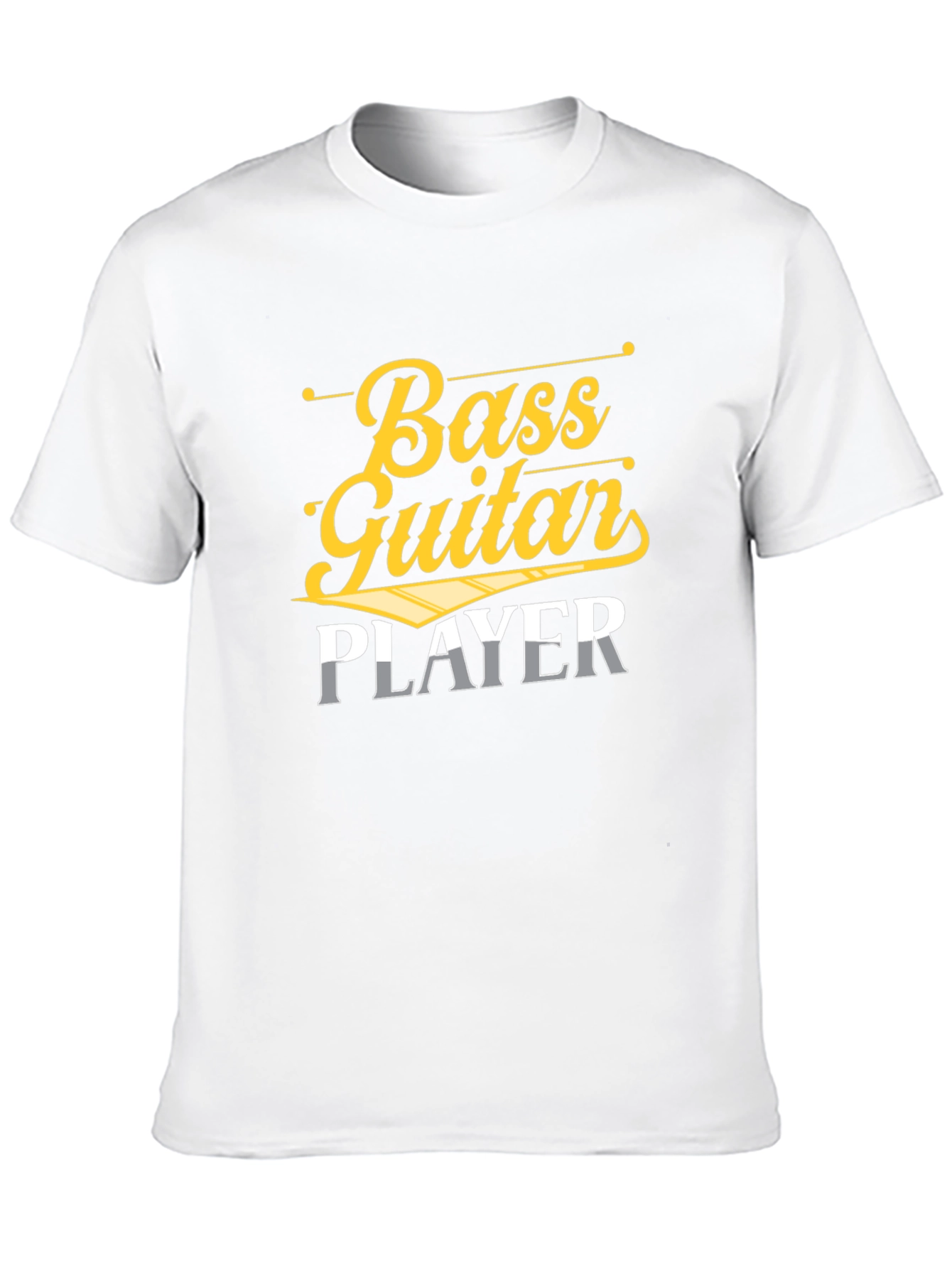 Bass Guitar Player Graphic T-Shirt - Music Lover Tee