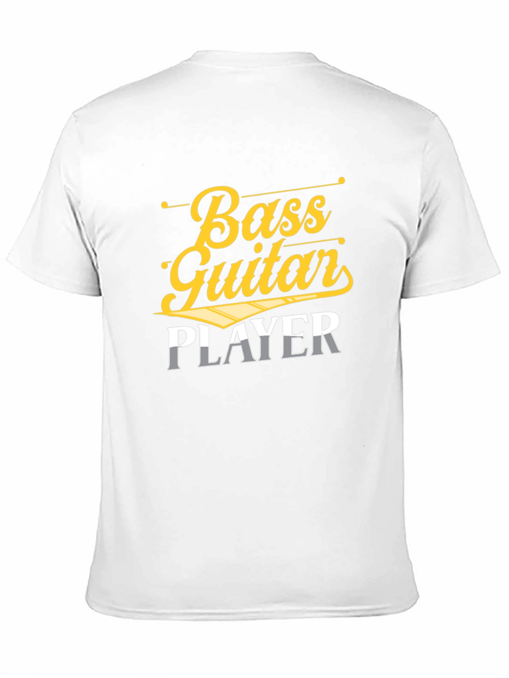 Bass Guitar Player Graphic T-Shirt - Music Lover Tee
