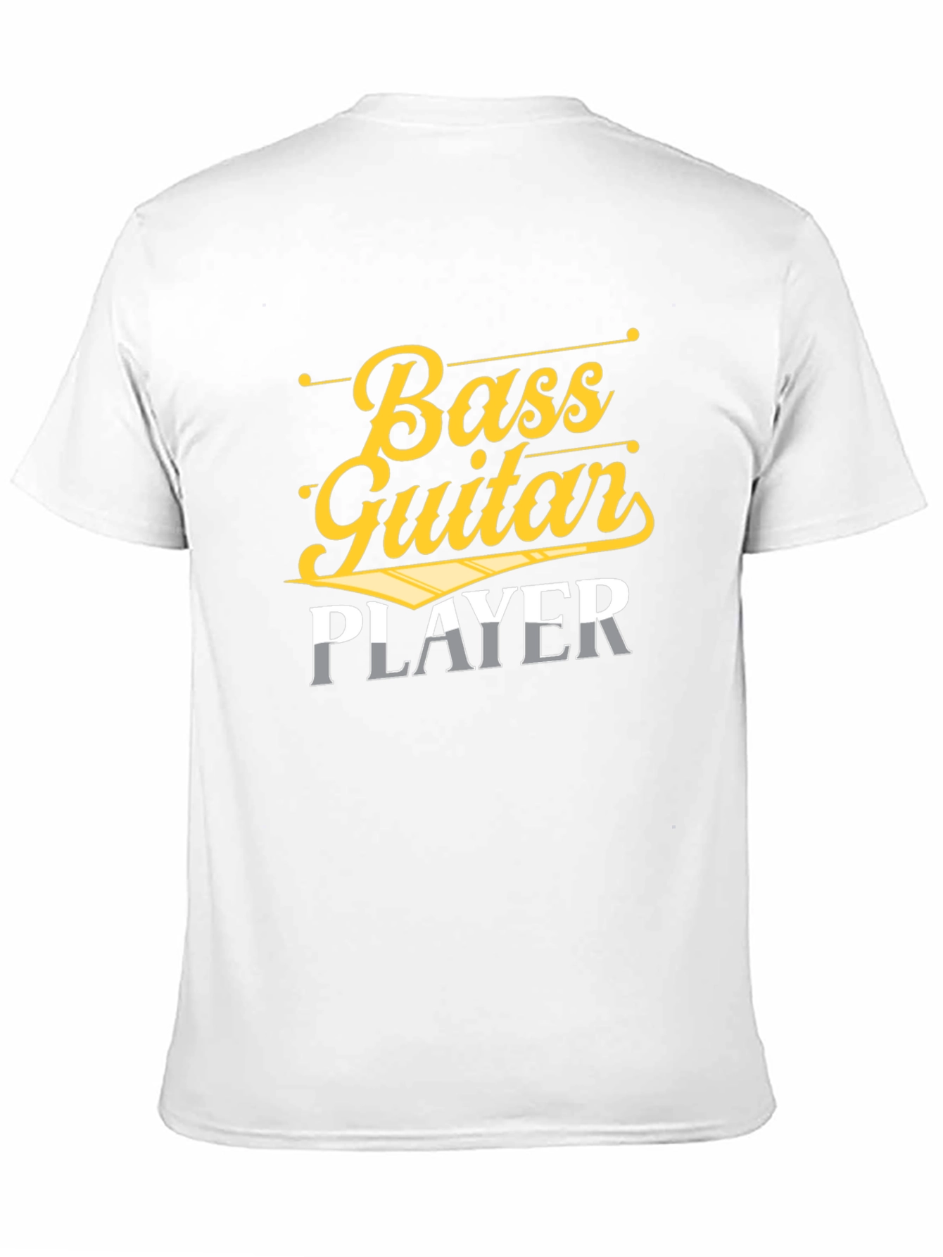 Bass Guitar Player Graphic T-Shirt - Music Lover Tee