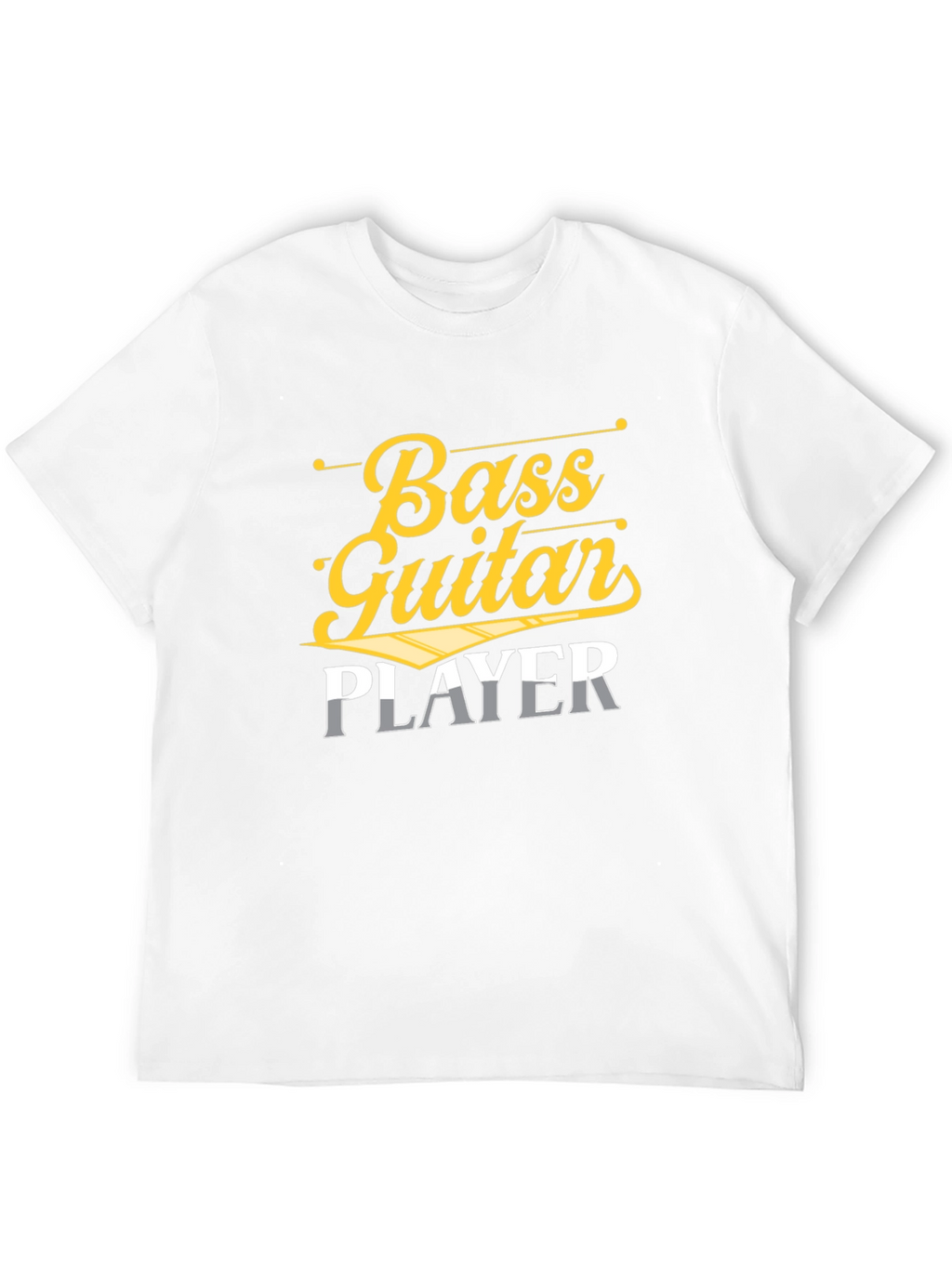 Bass Guitar Player Graphic T-Shirt - Music Lover Tee