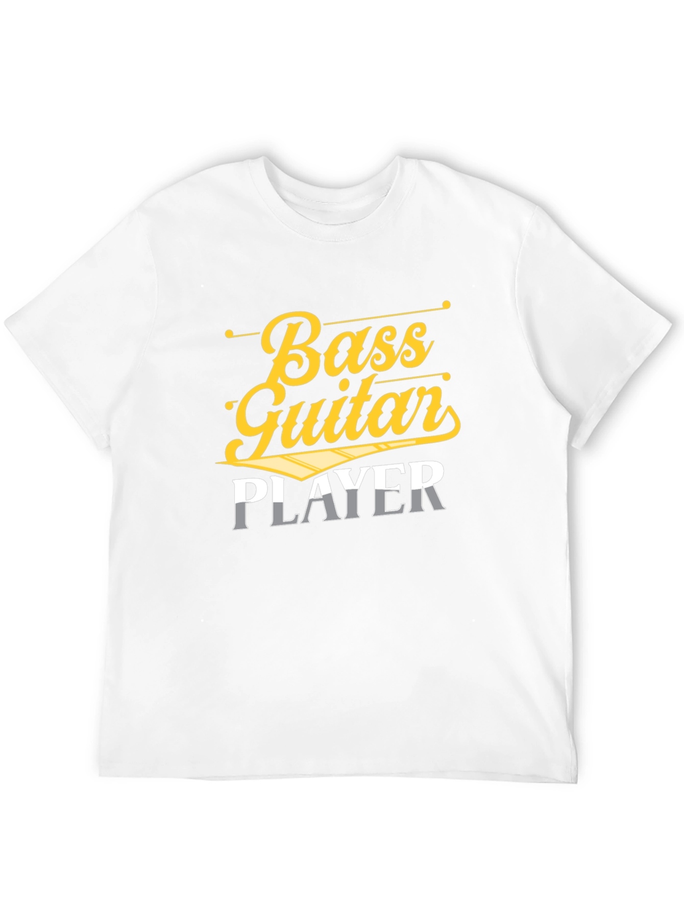 Bass Guitar Player Graphic T-Shirt - Music Lover Tee