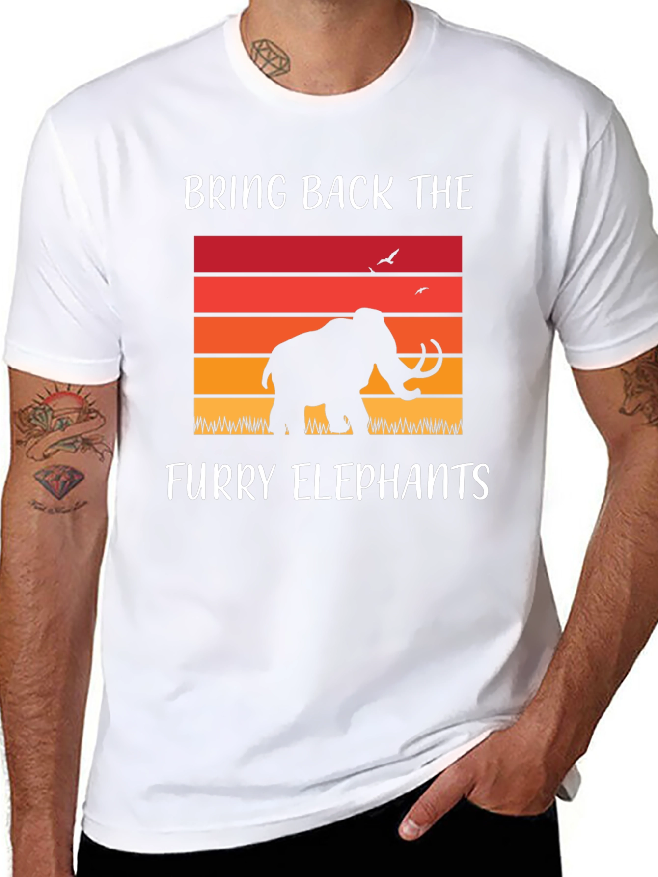 Bring Back Furry Elephants T-Shirt