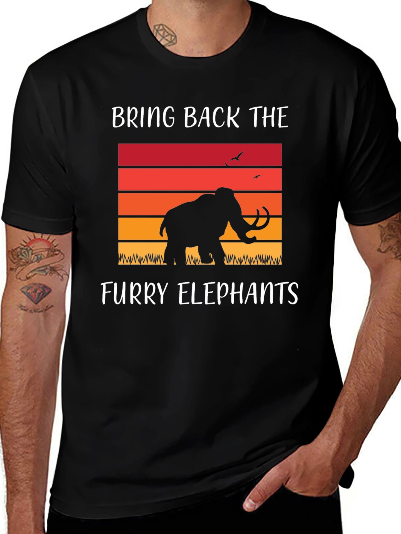 Bring Back Furry Elephants T-Shirt