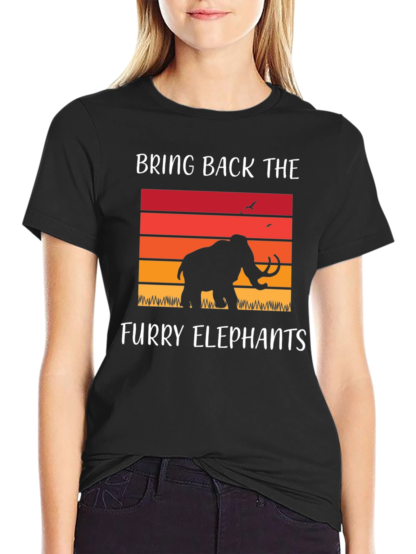 Bring Back Furry Elephants T-Shirt