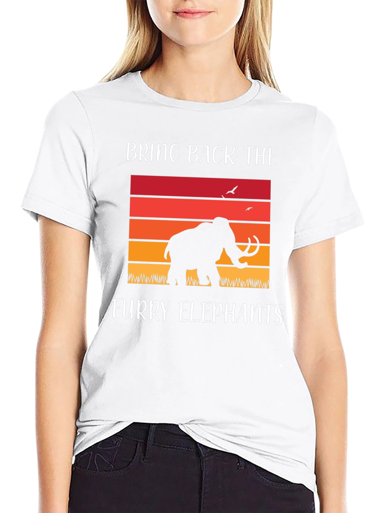 Bring Back Furry Elephants T-Shirt