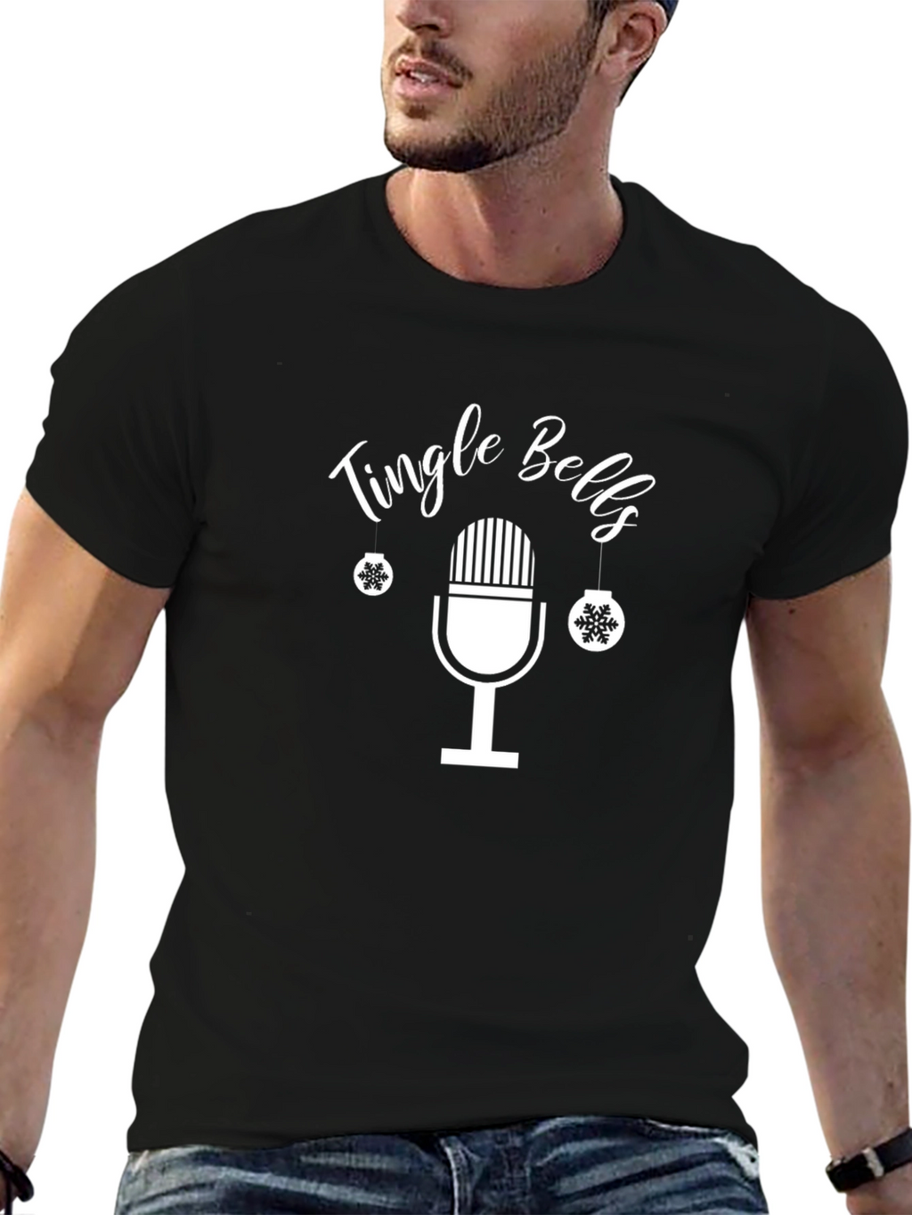 Tingle Bells Christmas Graphic T-Shirt