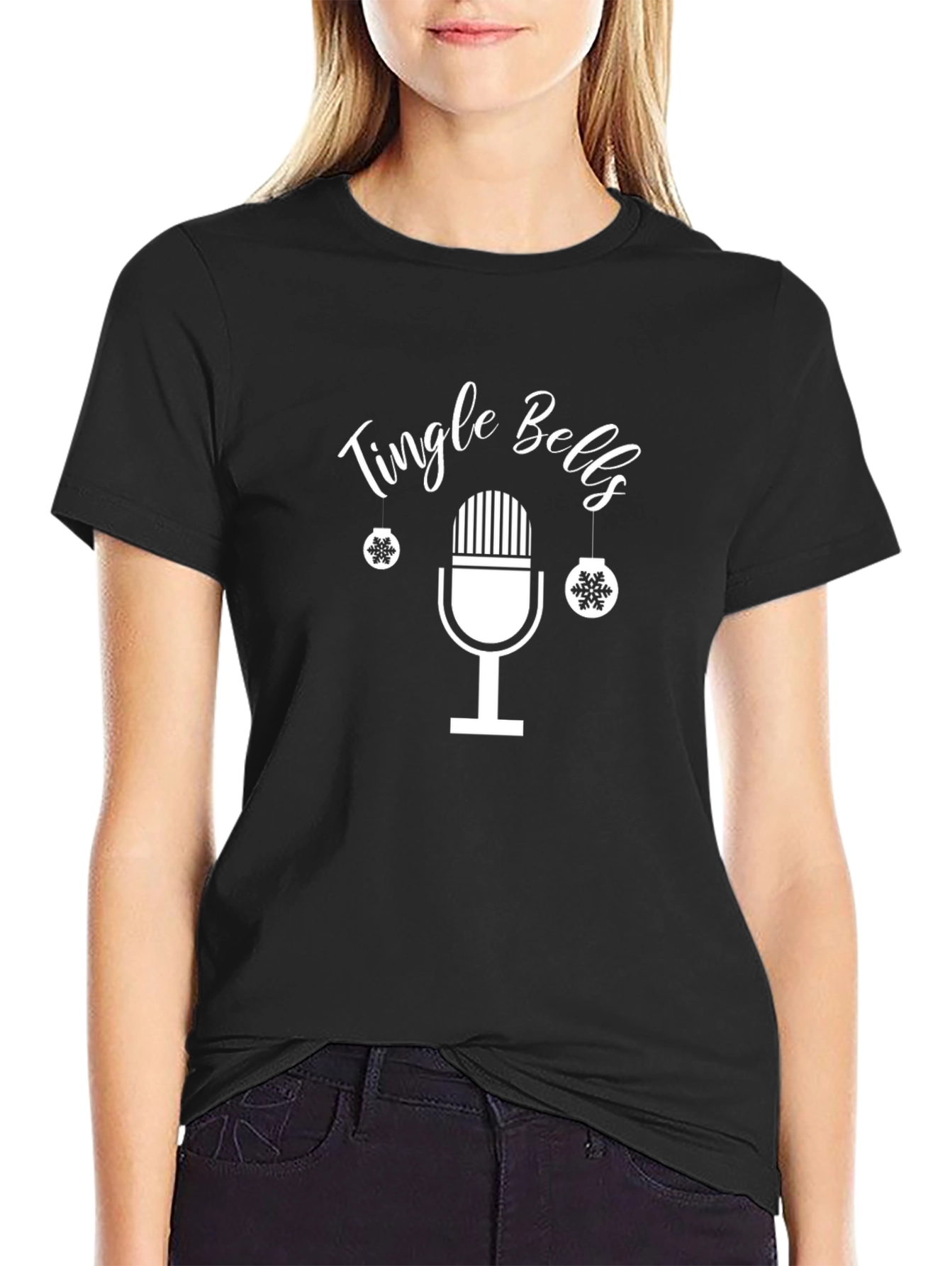 Tingle Bells Christmas Graphic T-Shirt