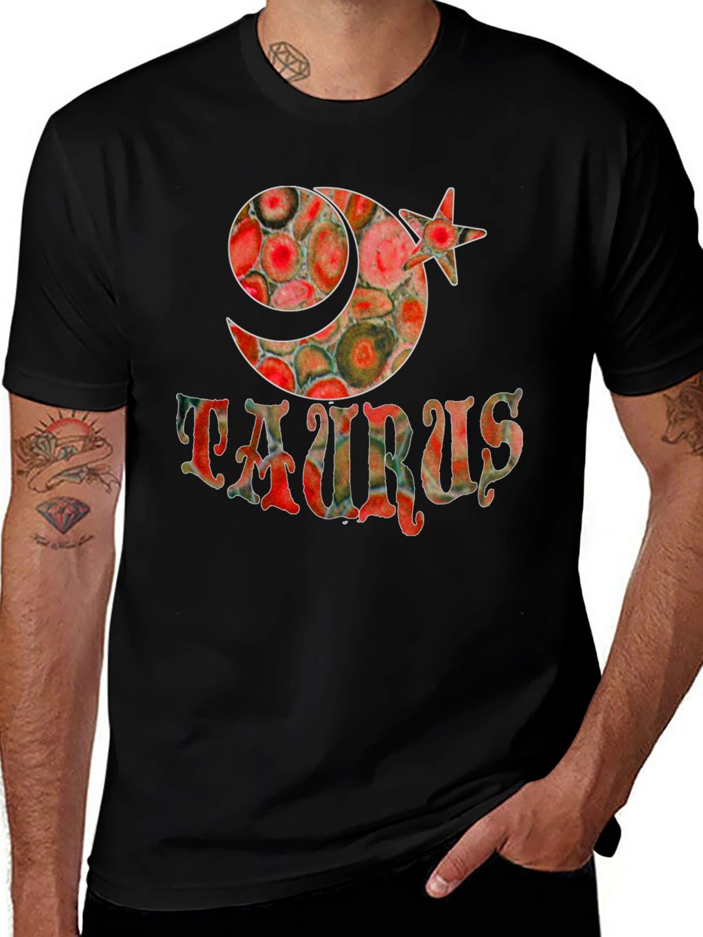 Taurus Zodiac Sign Graphic T-Shirt
