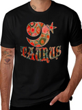 Taurus Zodiac Sign Graphic T-Shirt