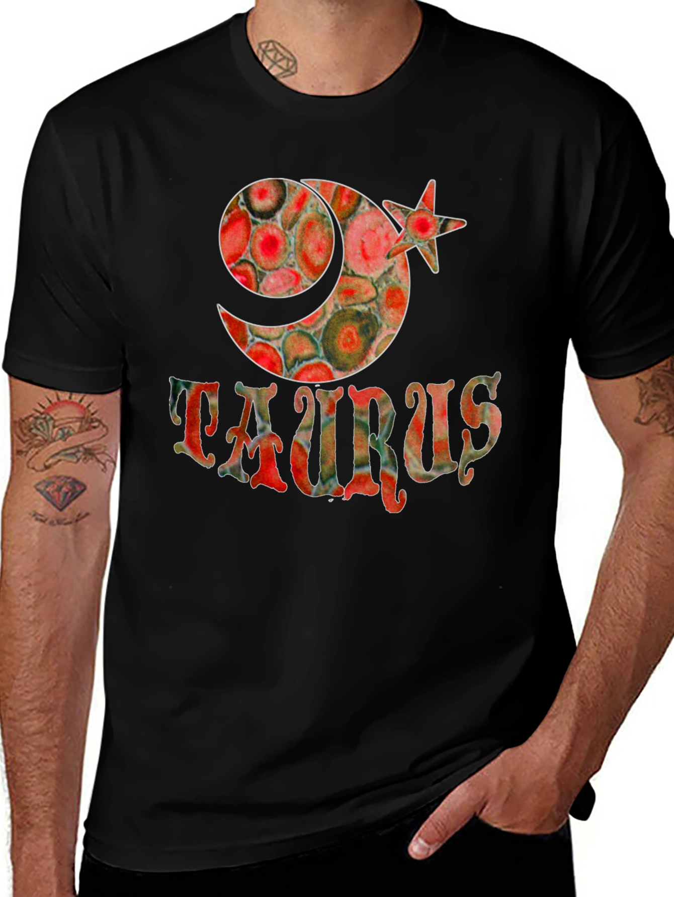 Taurus Zodiac Sign Graphic T-Shirt