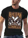 Baumschubser T-Shirt Chainsaw Lumberjack Tee