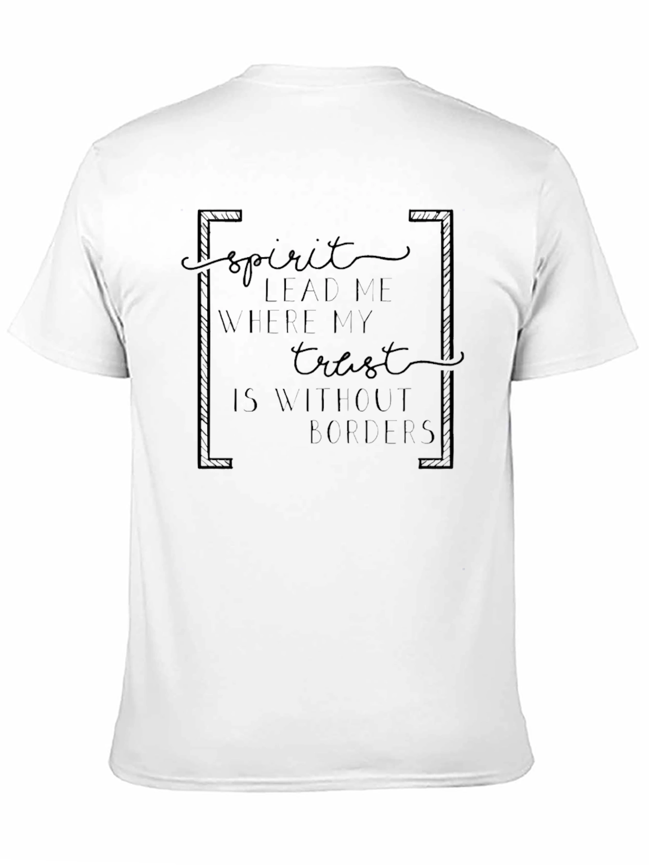 Spirit Lead Me T-Shirt - Inspirational Christian Tee