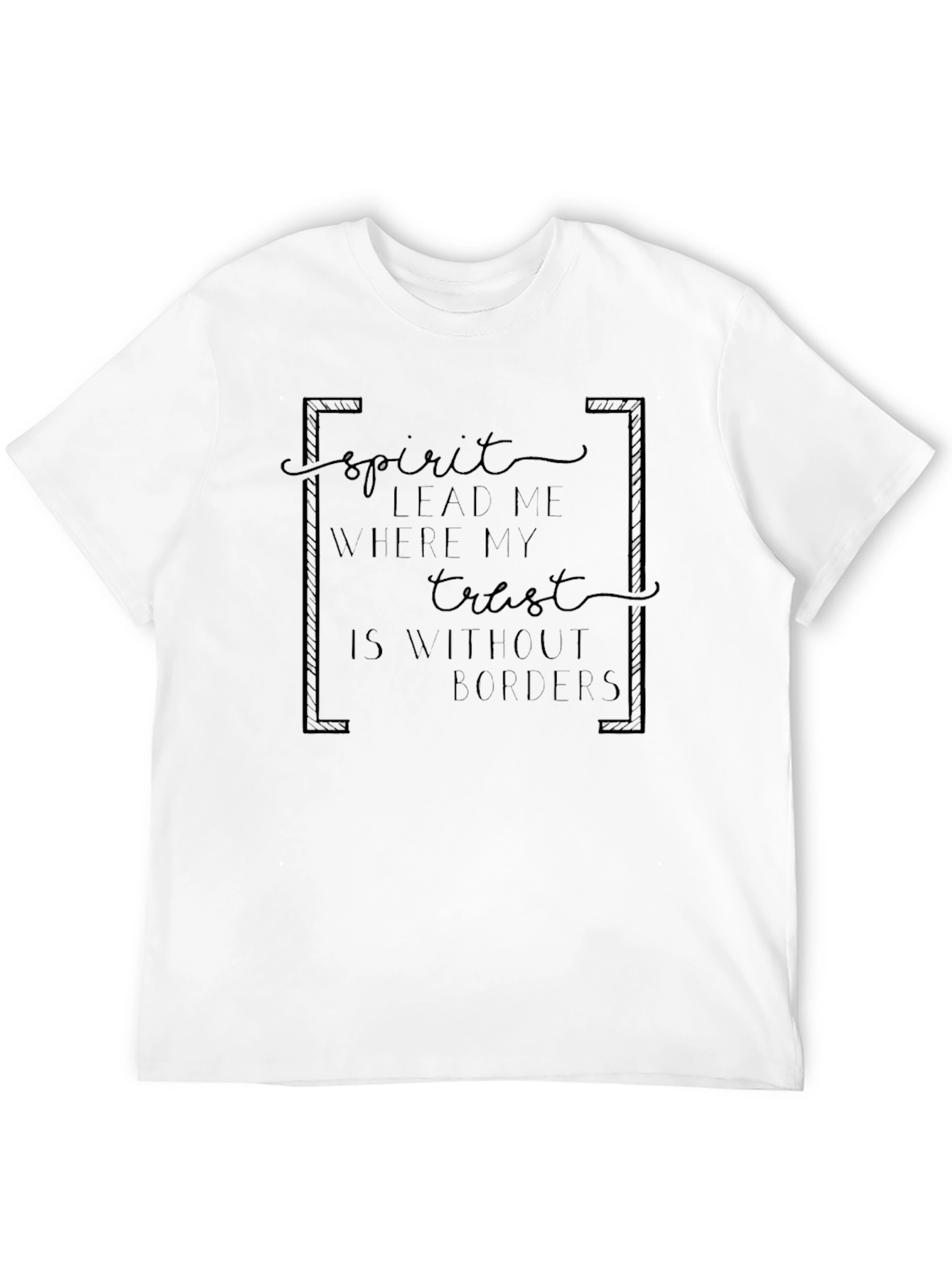 Spirit Lead Me T-Shirt - Inspirational Christian Tee