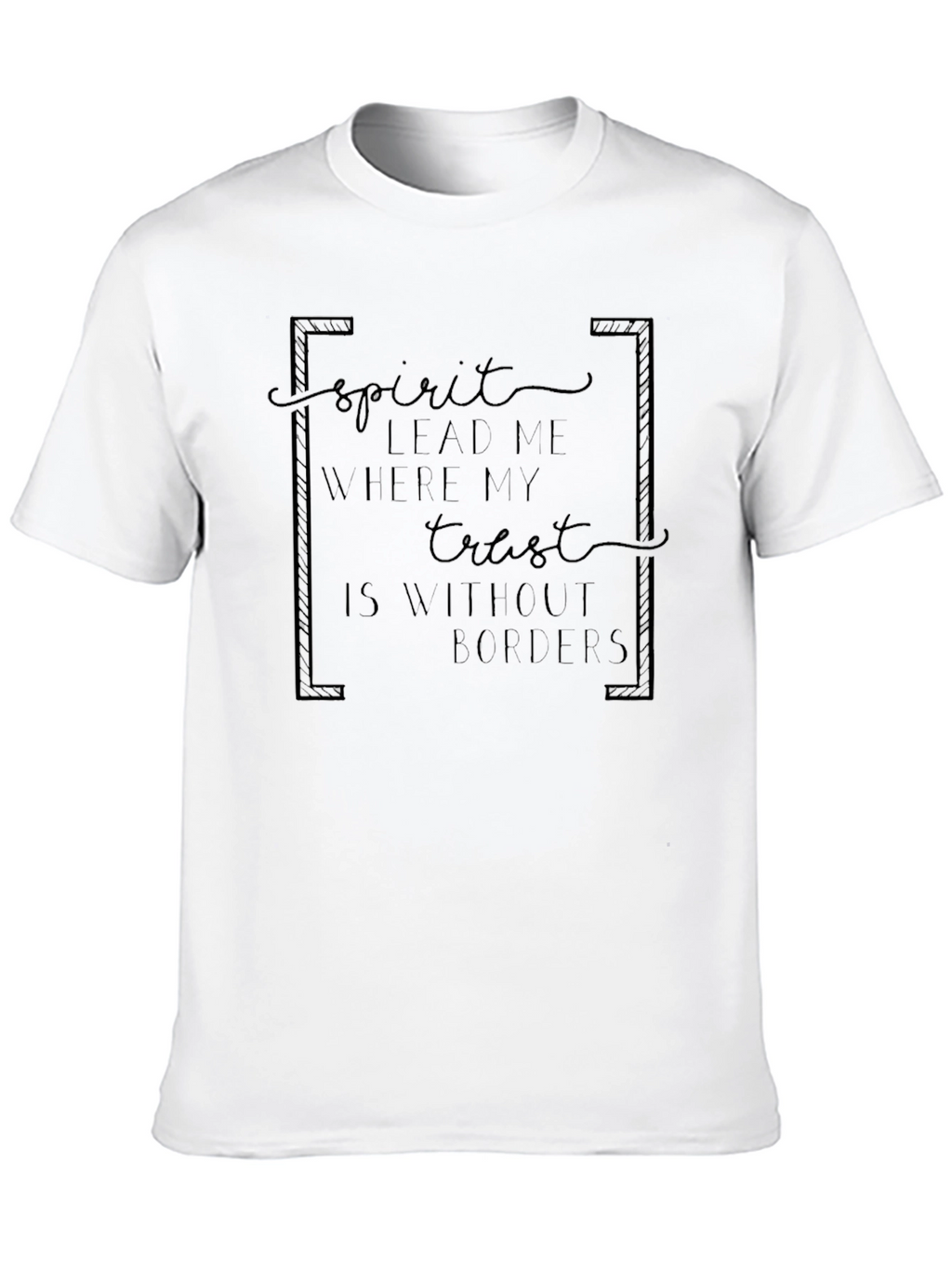 Spirit Lead Me T-Shirt - Inspirational Christian Tee