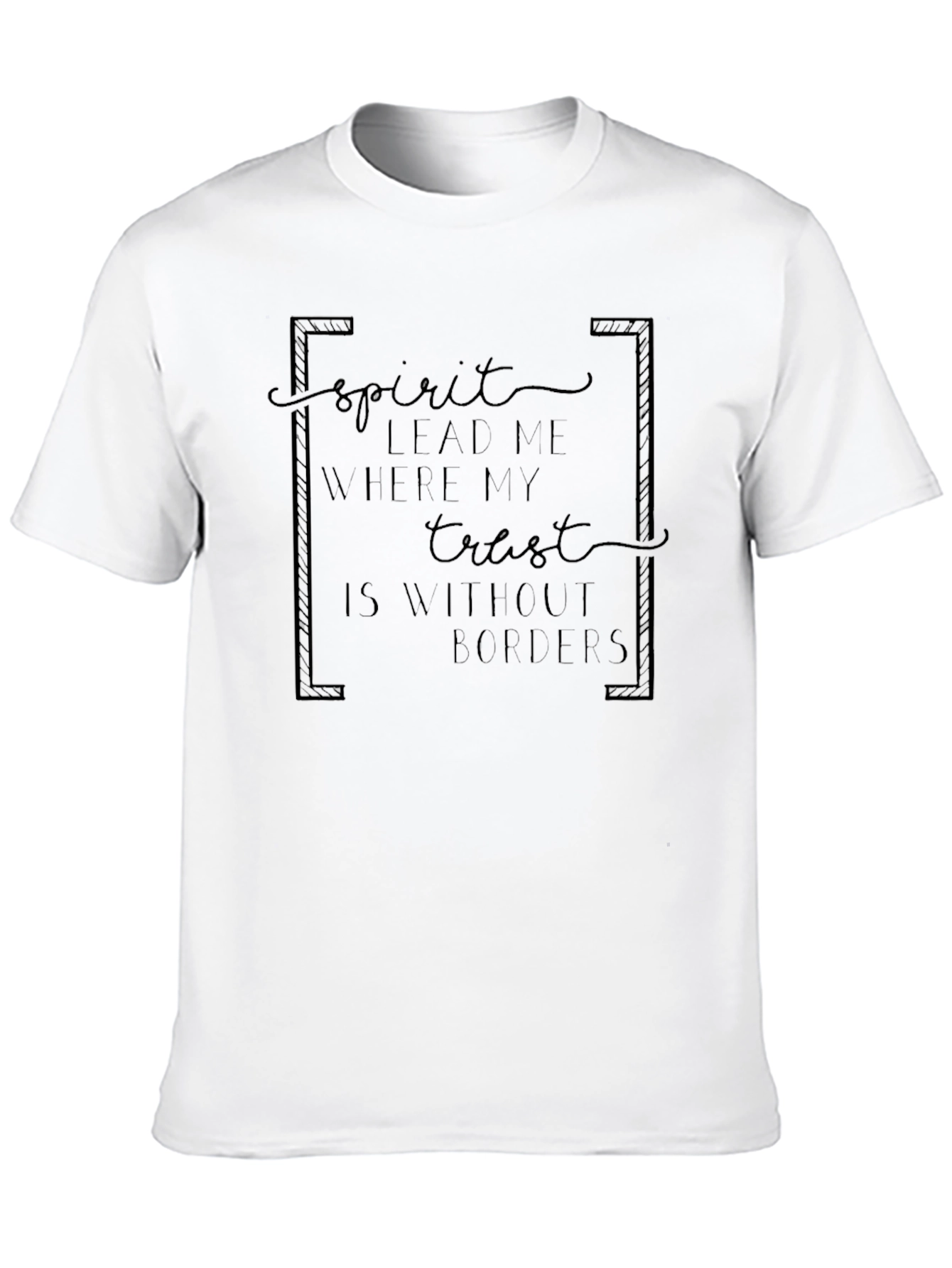 Spirit Lead Me T-Shirt - Inspirational Christian Tee
