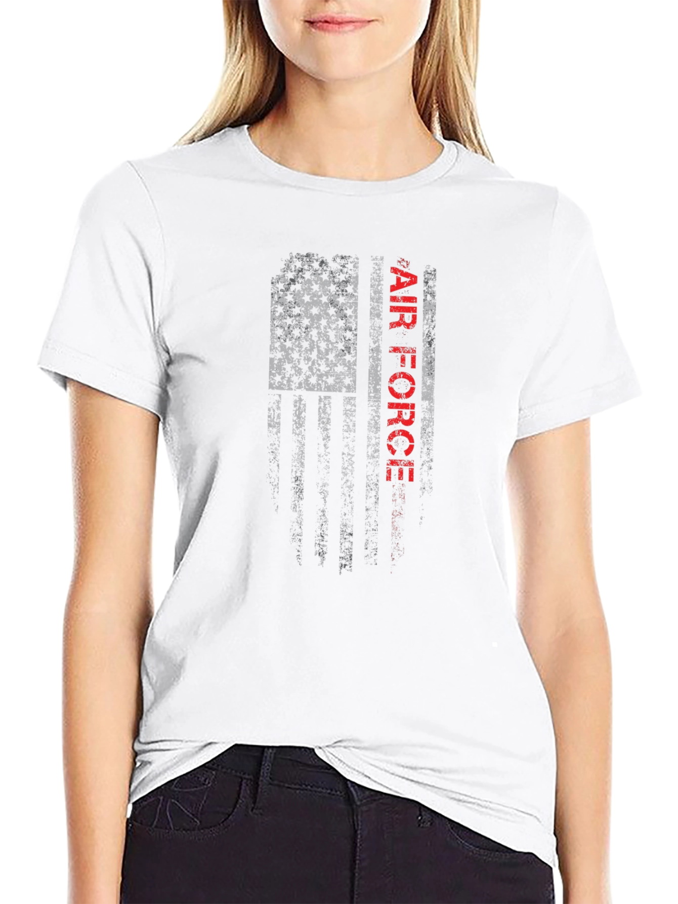Air Force Flag Graphic T-Shirt