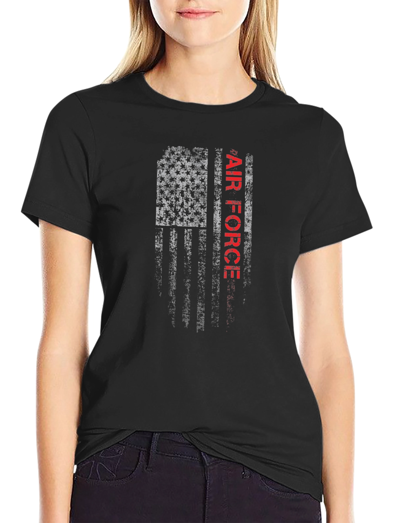 Air Force Flag Graphic T-Shirt