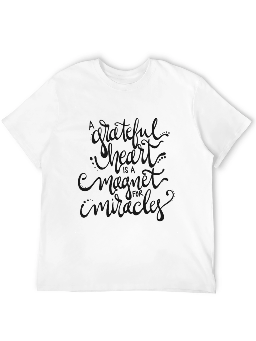 Grateful Heart Magnet T-Shirt - Stylish Graphic Tee