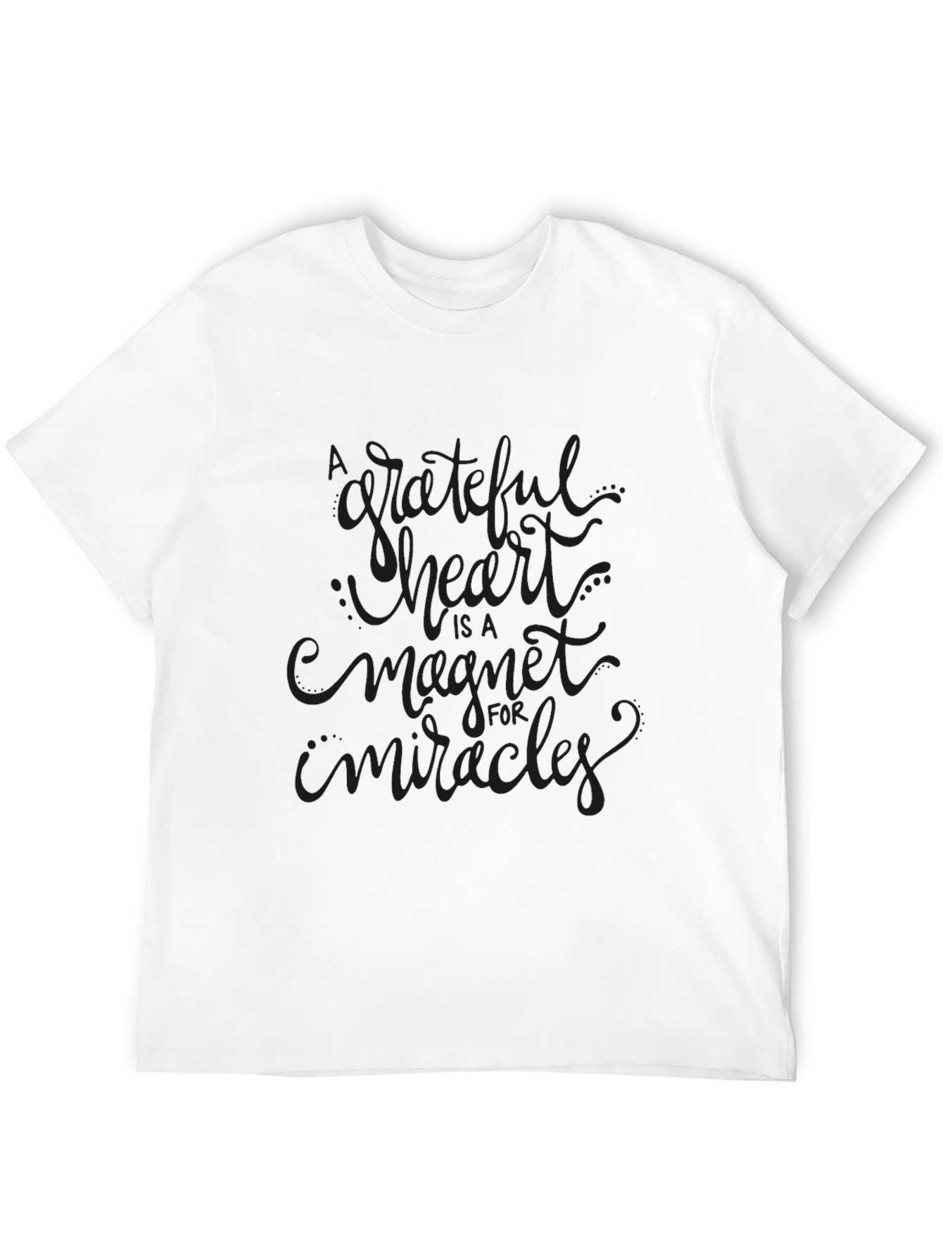 Grateful Heart Magnet T-Shirt - Stylish Graphic Tee